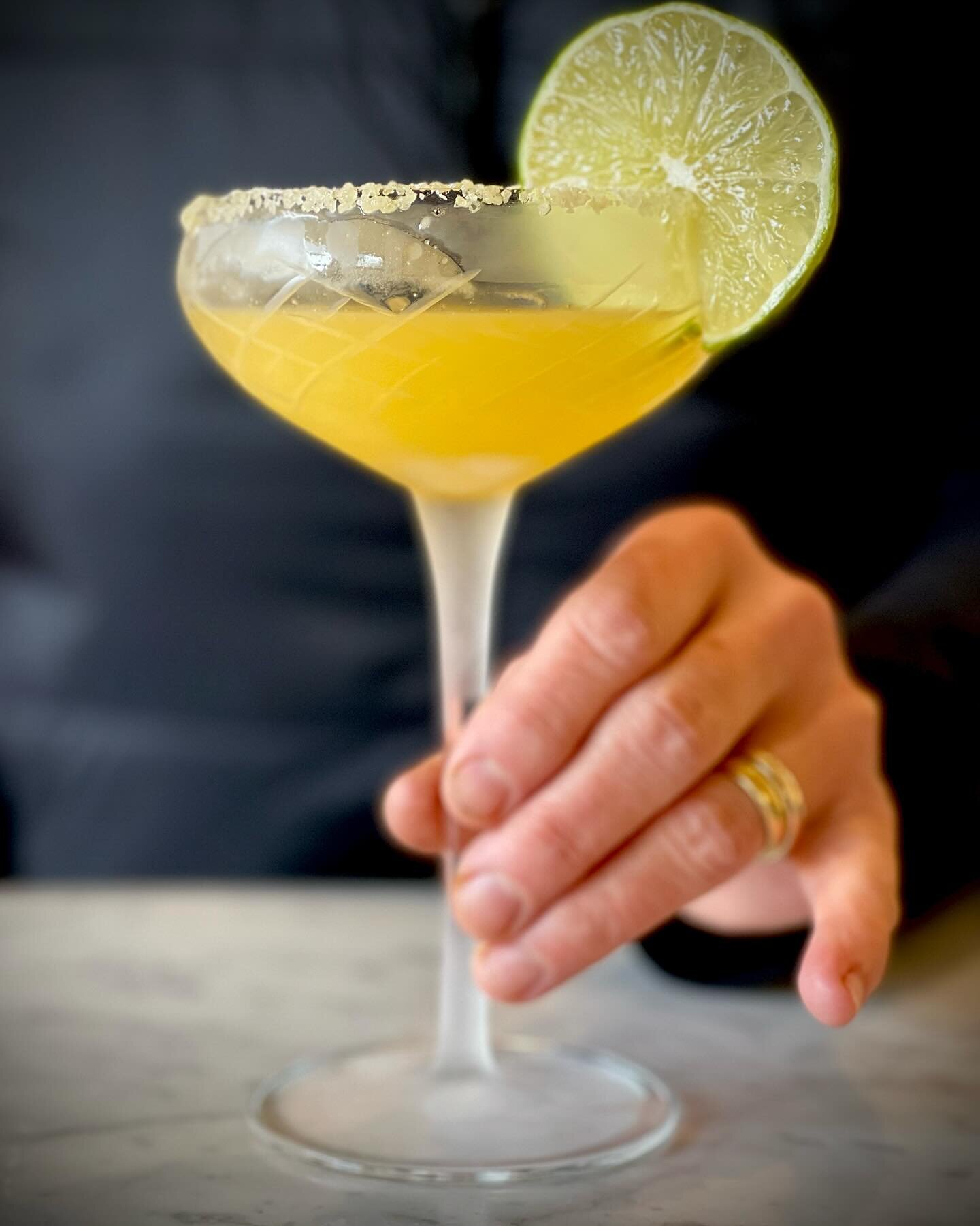 Canal House Margarita
zero proof with a crystallized ginger rim 

Coming soon to Sunday Dinner