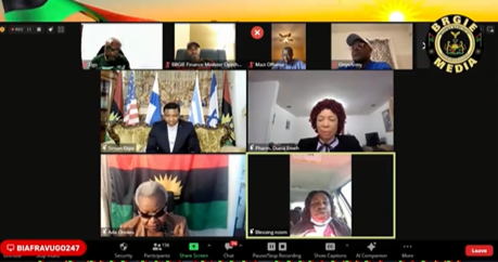 Biafrans in North &amp; South America host the PM