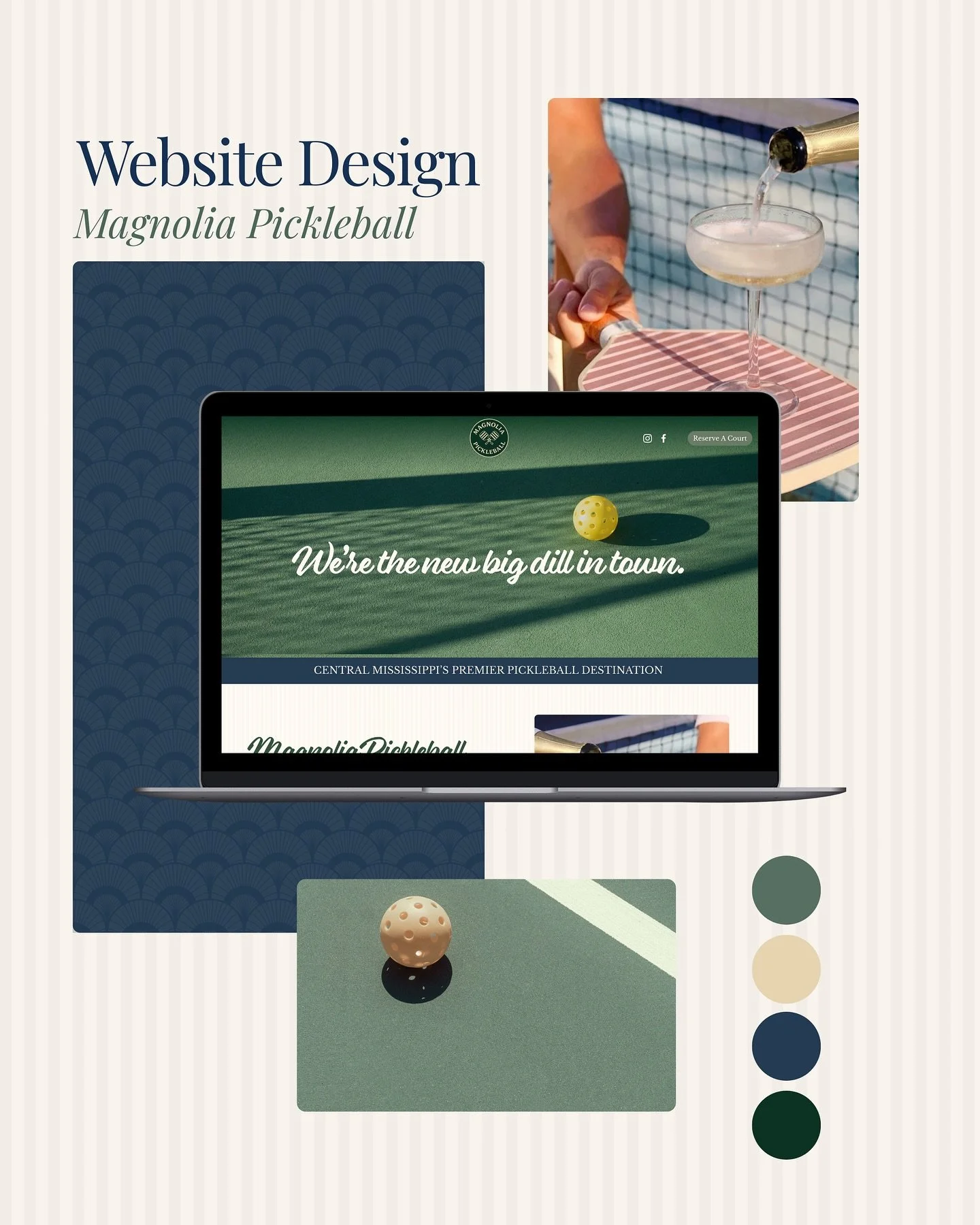 Big congrats to Magnolia Pickleball on opening day! 🏓 Their new facility has both indoor and outdoor courts — the perfect place to play no matter the weather. We loved building their new website and can’t wait to see this place become a