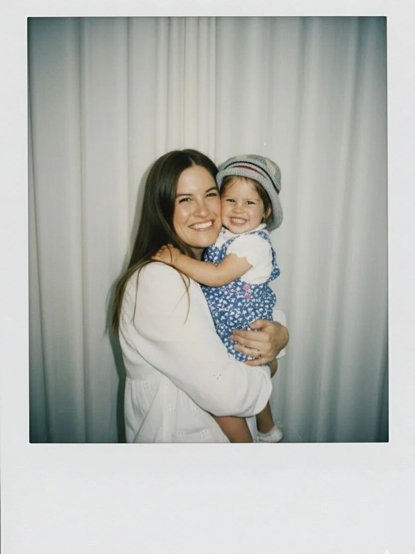 Our team holding baby versions of our team 😀 hard to believe those sweet faces would grow up to live in Canva & run on caffeine 😅