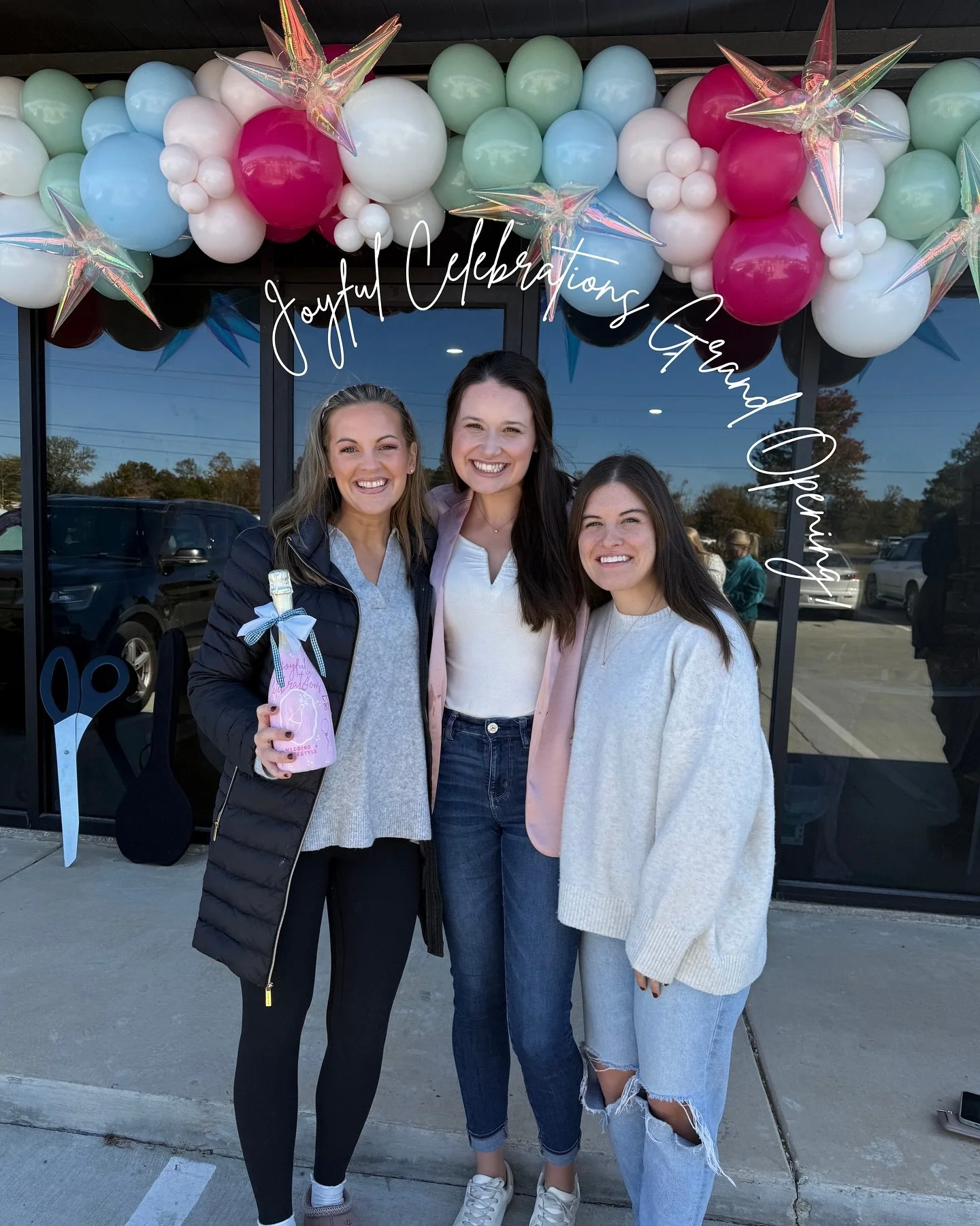 She rebranded, she launched, she opened her doors! Congrats to @joyfulcelebration_ on her grand opening! It&rsquo;s been such a fun experience going through this journey with you! 🍾✨