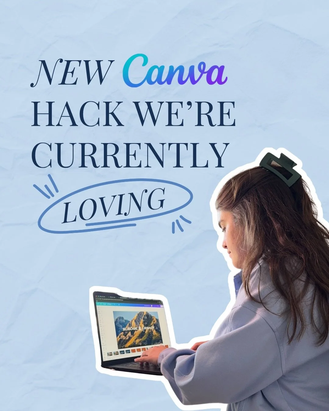 We LOVE when Canva releases a new update and this is one we have really been loving! They now have a &lsquo;copy art style&rsquo; that lets you mirror the style from one graphic onto another. Pretty magical if you ask us 😃 Save this for the next tim