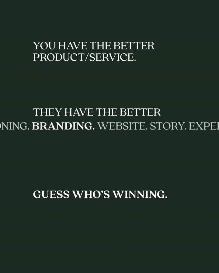 Here&rsquo;s a hard truth: your customers can&rsquo;t taste the difference between you and your competitor before they choose one. What they can see is who looks more trustworthy, more polished, and more worth their time. That decision is made before