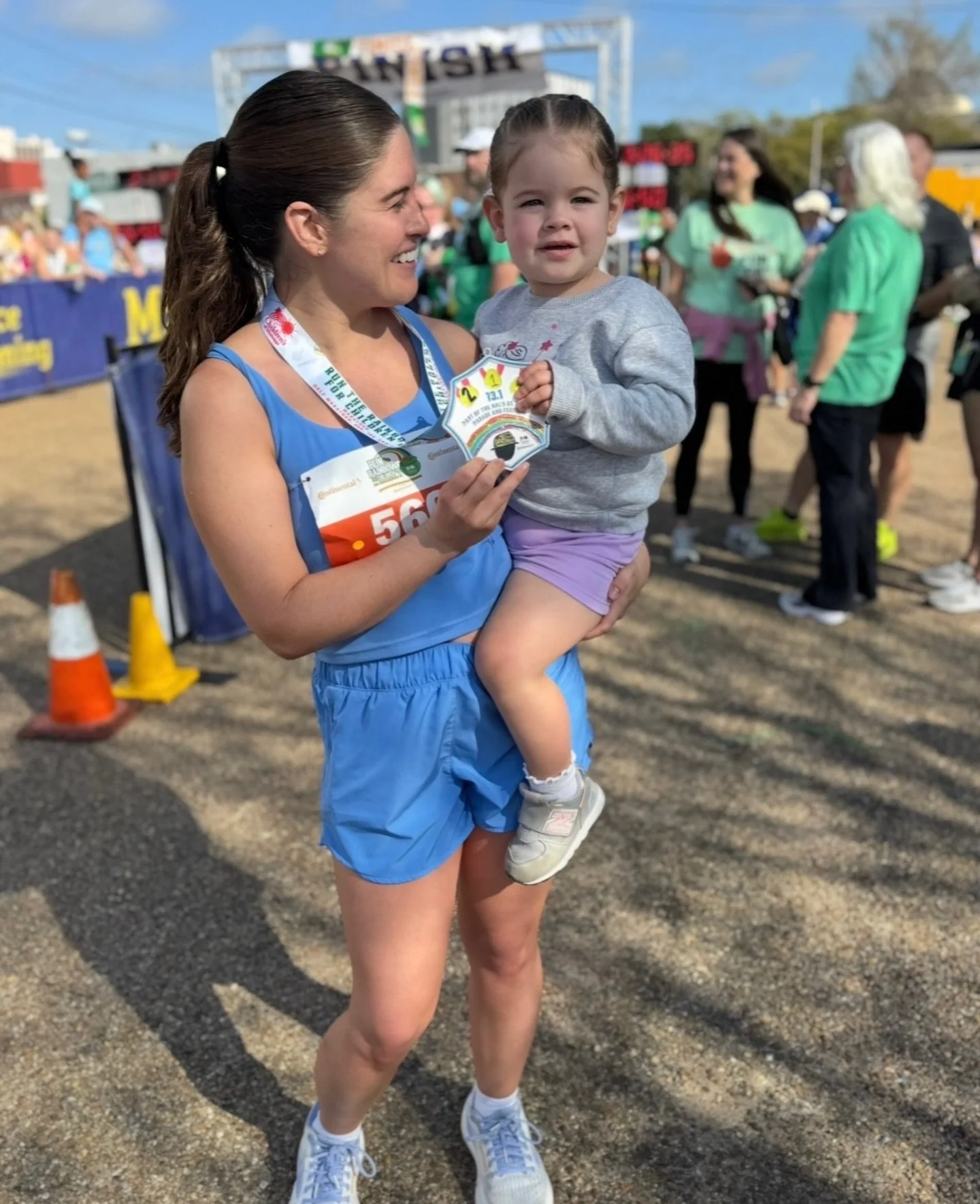 We are so proud of @nathaly_espinoza96 for crushing her first half marathon!! 💪🏼