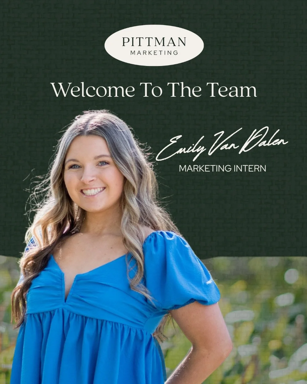 Join us in welcoming Emily to the team! She started last week &amp; is already adding much value. Glad to have you, Emily!