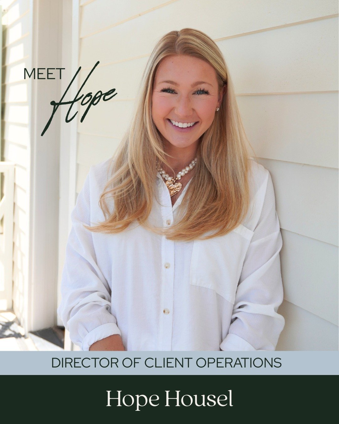 Everything we do is intentional, so it only makes sense that who we bring onto this team is, too. We are so excited to introduce you to Hope Housel, our new Director of Client Operations! 

Hope comes to us with 7+ years of experience at Brasfield &a