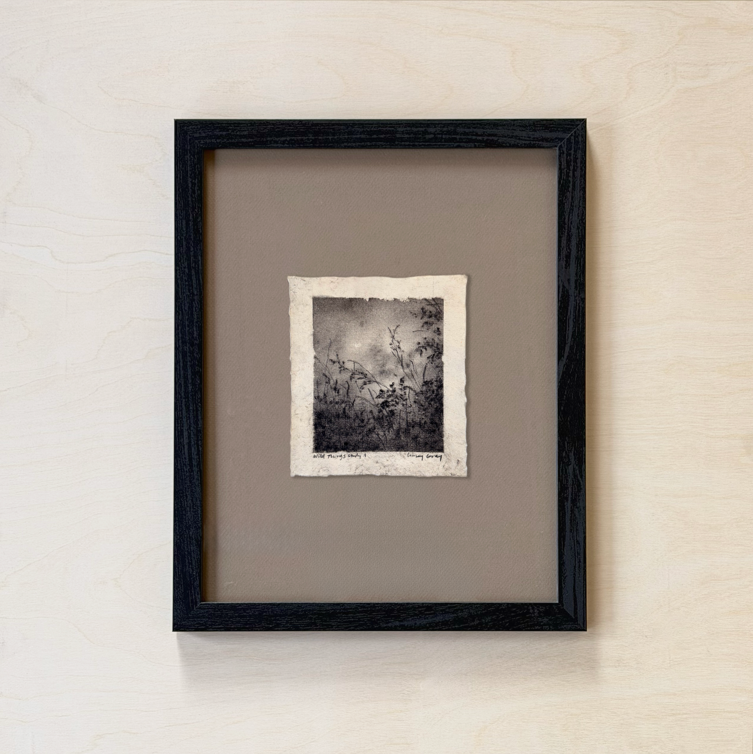 LinseyGray_PaperStudies-WildThingsStudyII_FrameOpt-Black+tan.png