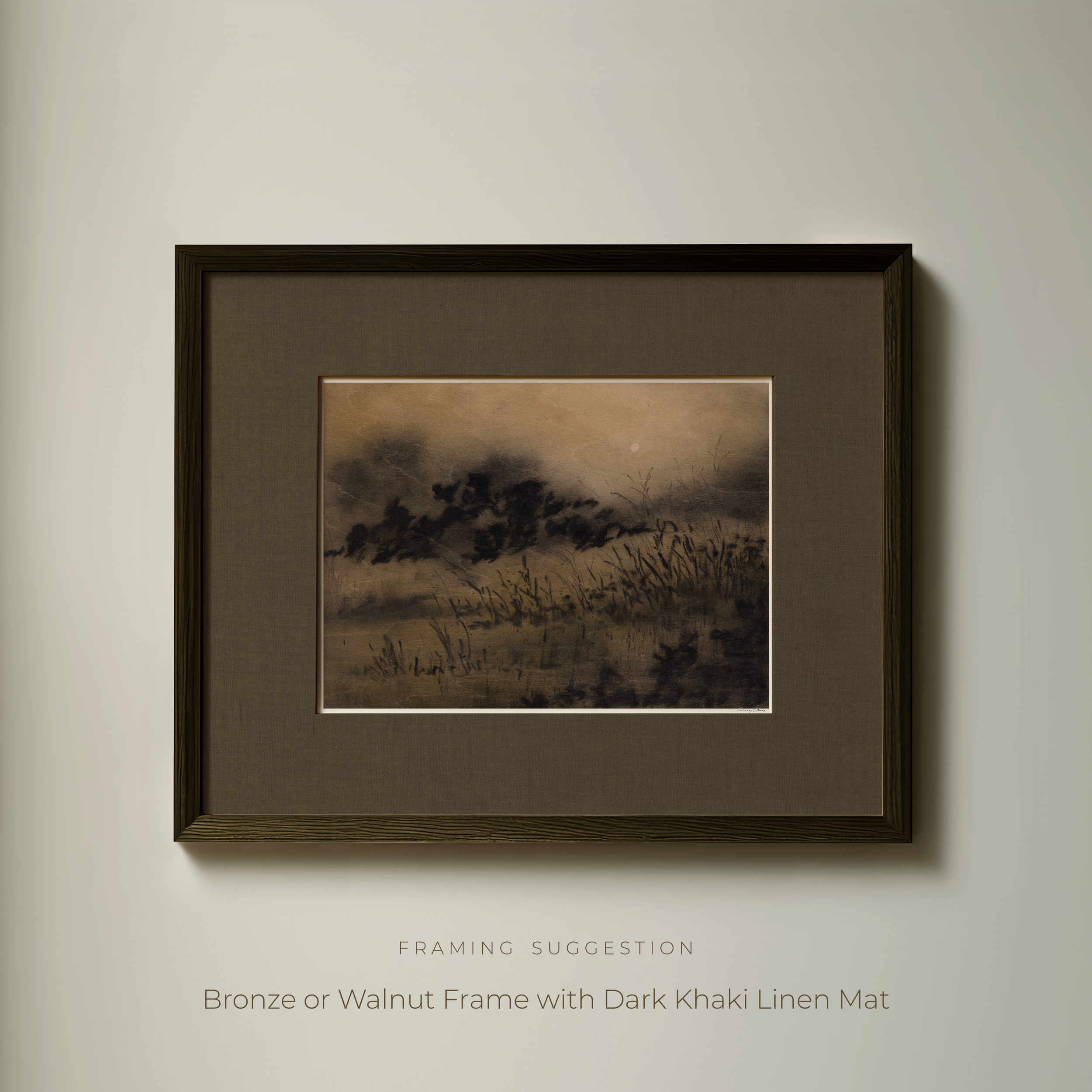 LinseyGray_InDreams-Vol.1-VI_PrintMockup-mat+frame-bronzekhaki.png