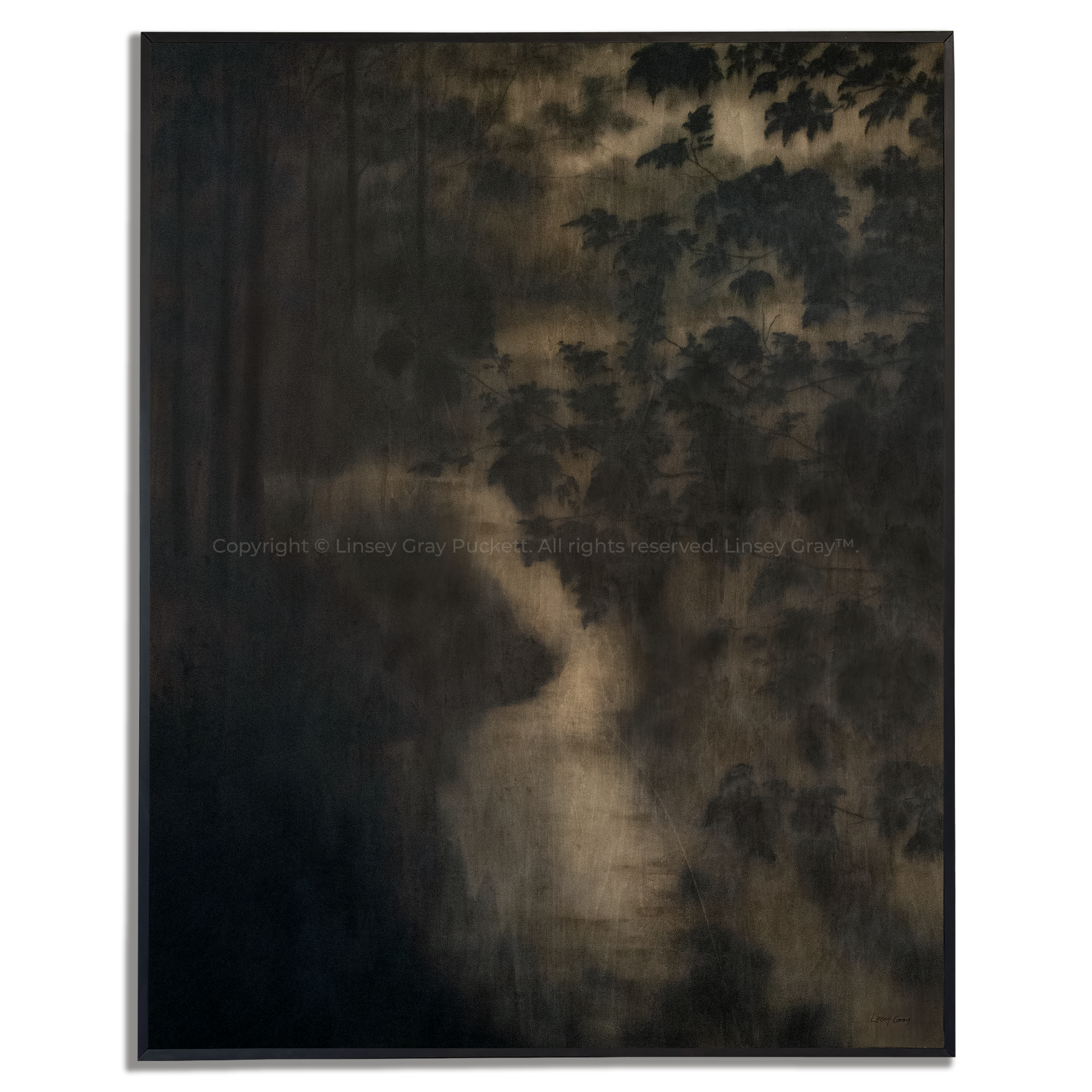 the light that awaits, no.ii  /  48" x 60" /  august 2025 / $12,000