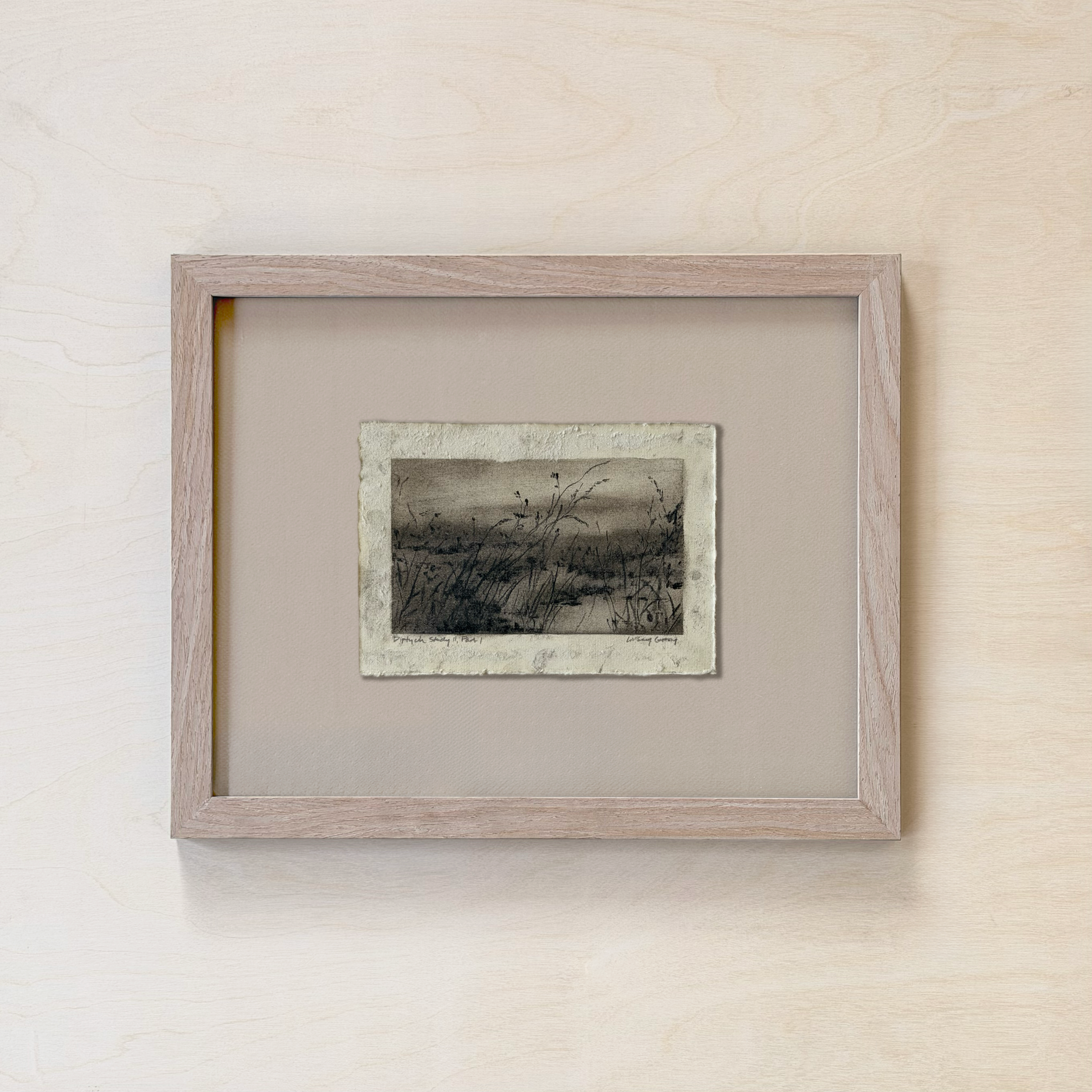 Diptych Study II, Part I