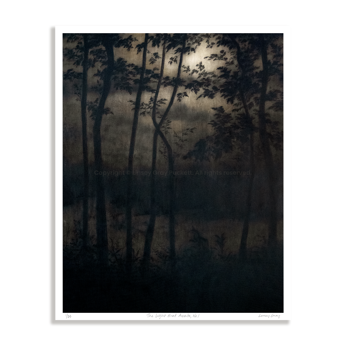 The Light that Awaits, No. I, Limited Edition Print
