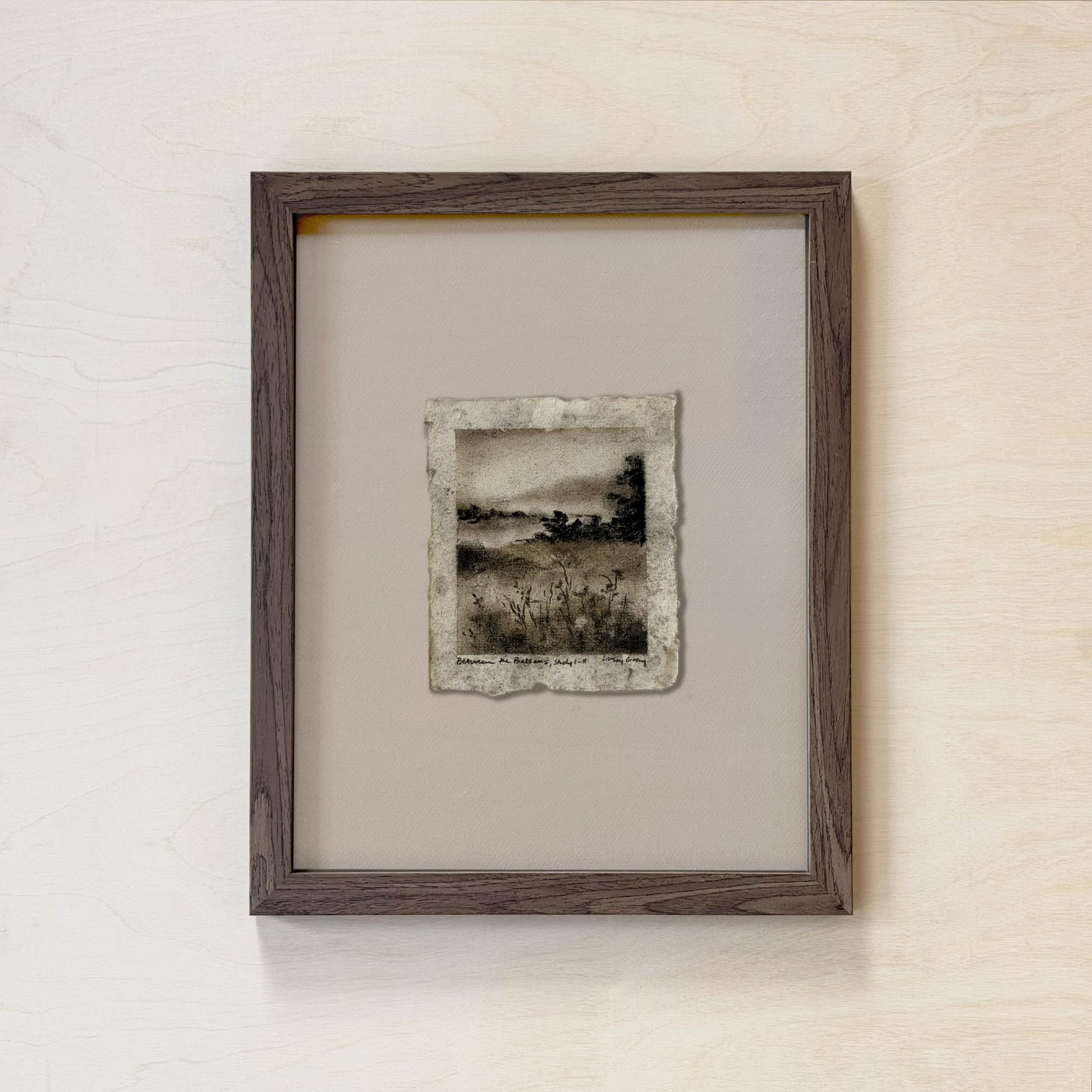 LinseyGray_PaperStudies-BetwTheBalsamsI-II_FrameOpt-Walnut+Ivory.png