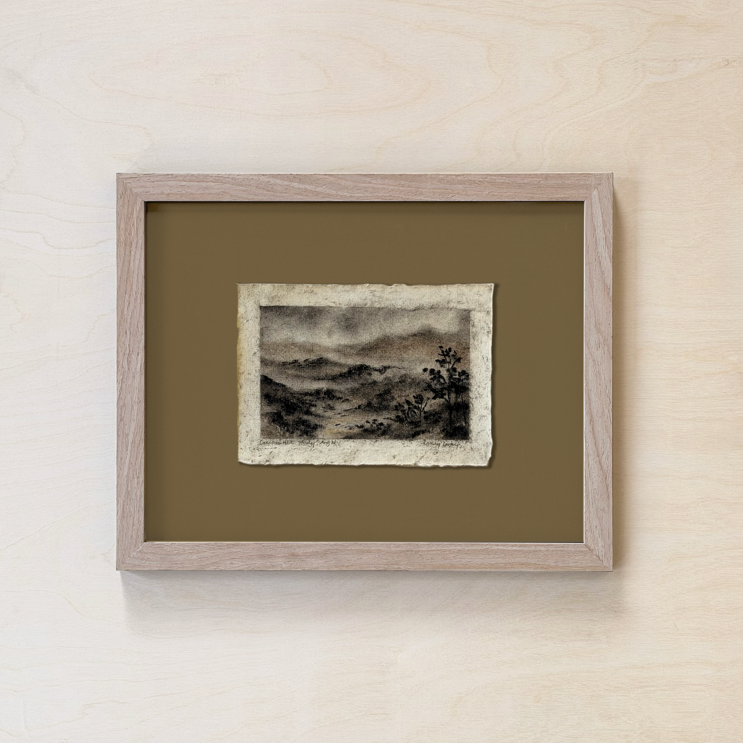 LinseyGray_PaperStudies-CommissionStudyAugIV_FrameOpt-Oak+Moss.png