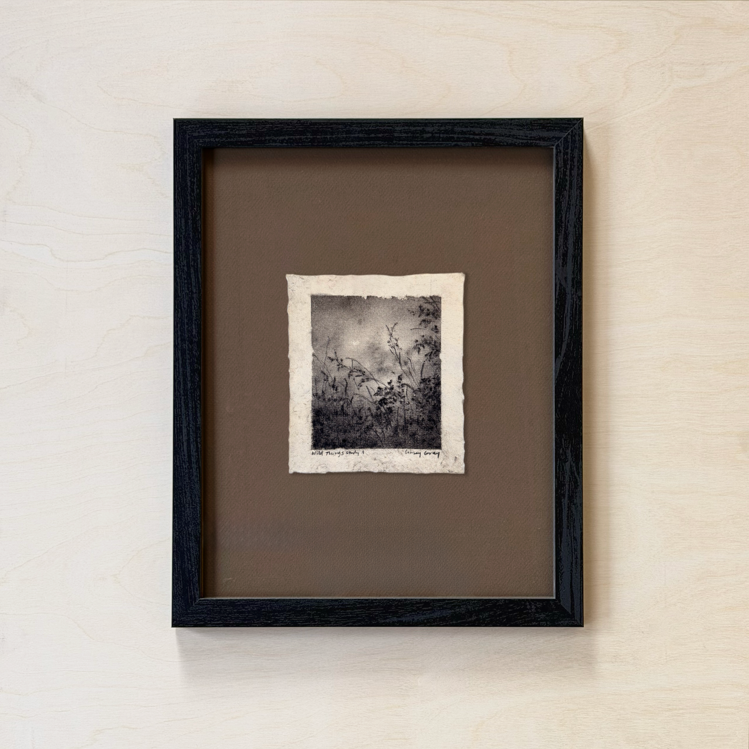 LinseyGray_PaperStudies-WildThingsStudyII_FrameOpt-Black+Brown.png