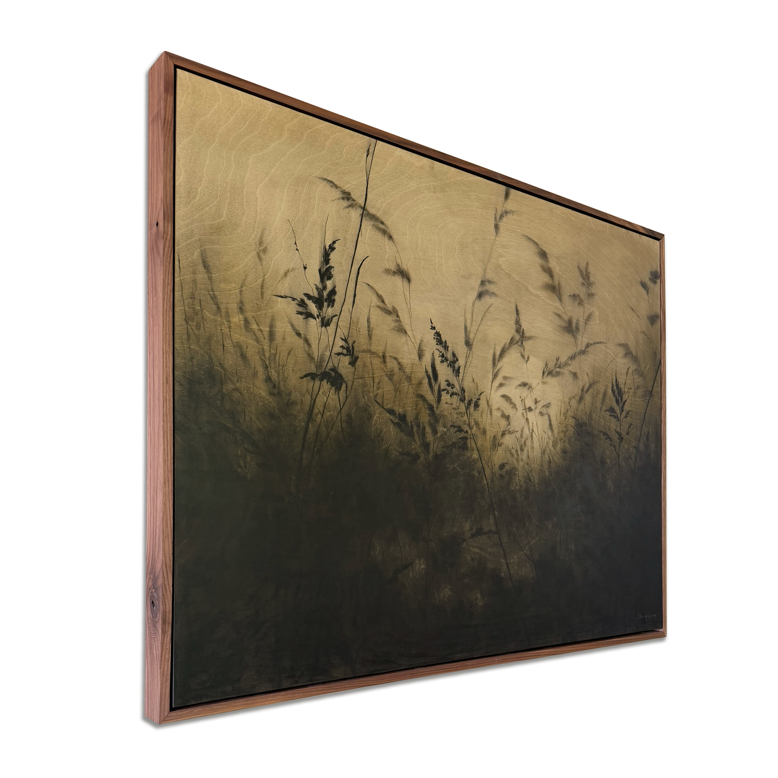 LinseyGray_OriginalArtwork-CharcoalPastelonWood_TimeStandsStillNoIV30x40-angle.png