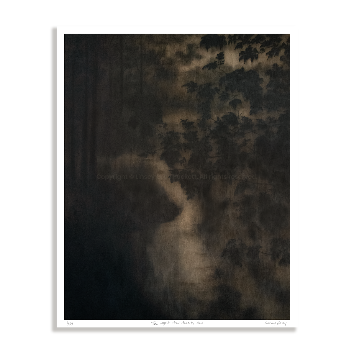 The Light that Awaits, No. II, Limited Edition Print