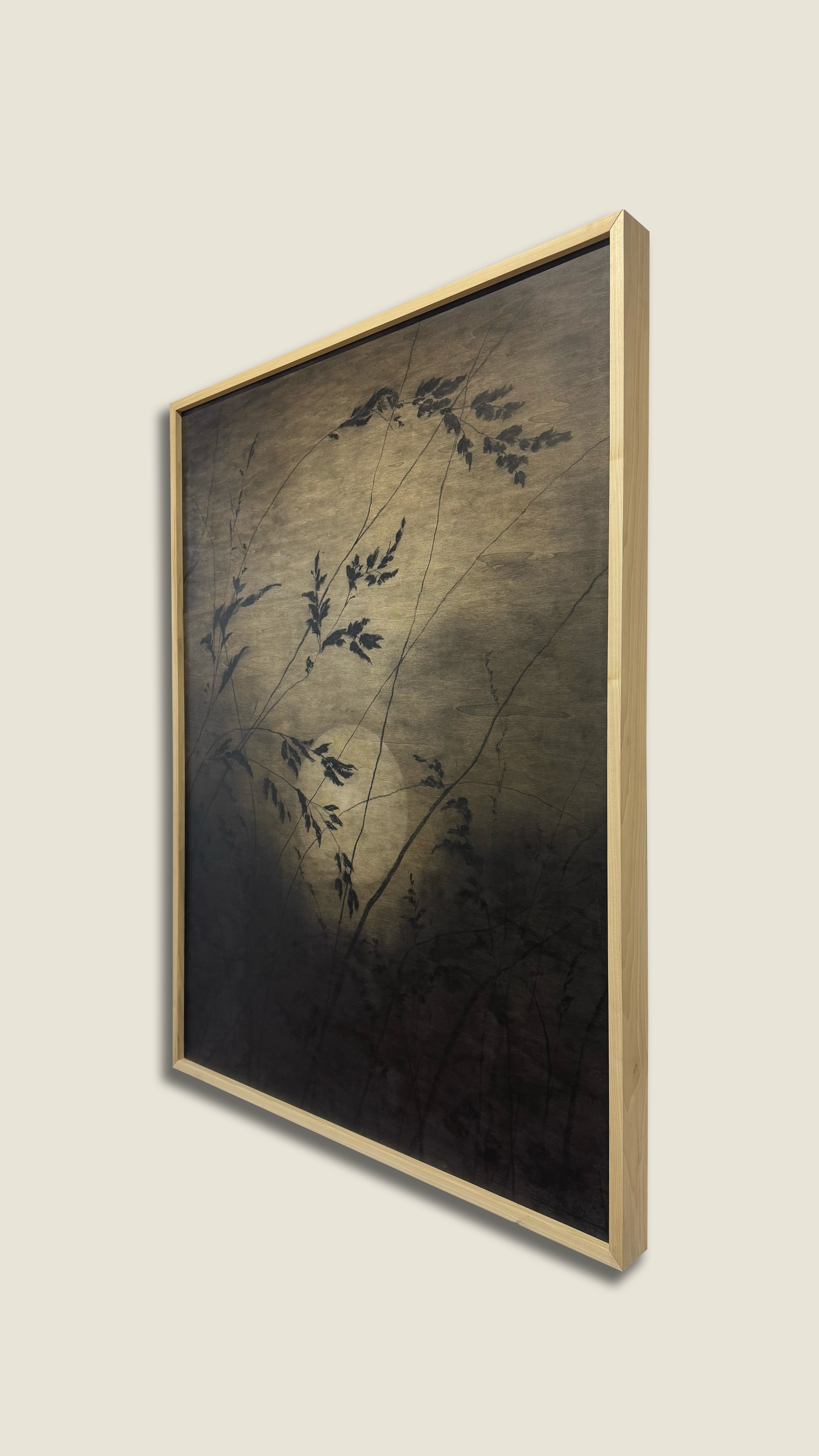LinseyGray_OriginalArtwork_CharcoalOnWood-BreatheNowExhibition2025-WhereMorningMeetstheDew36x48-side1.png