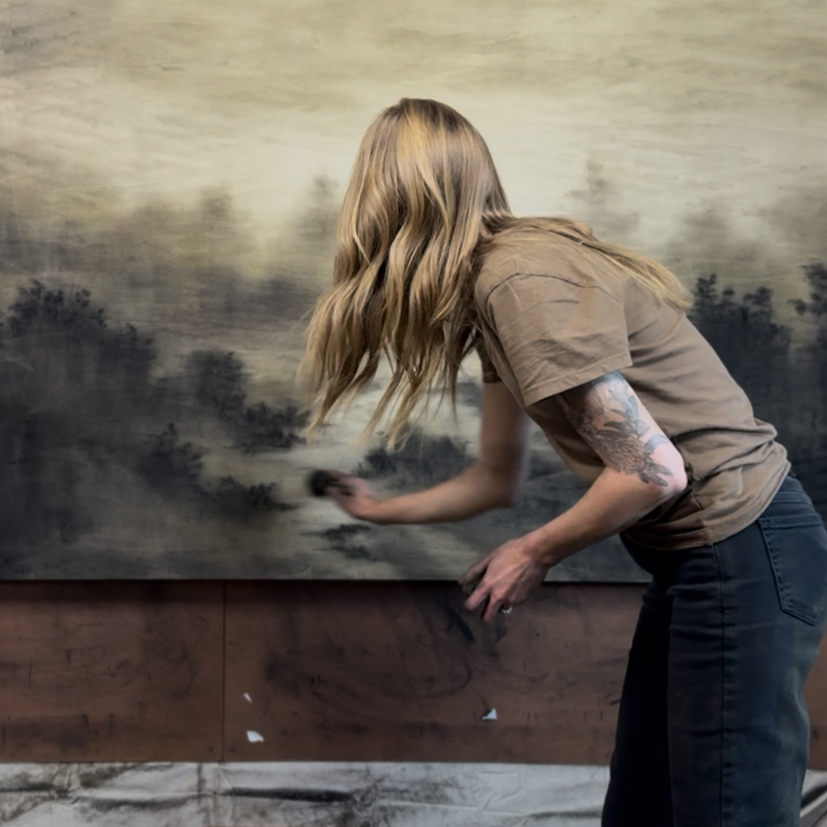 LinseyGray_OriginalArtwork_CharcoalOnWood-BreatheNowExhibition2025-SlowlyIReturn48x60-process.png