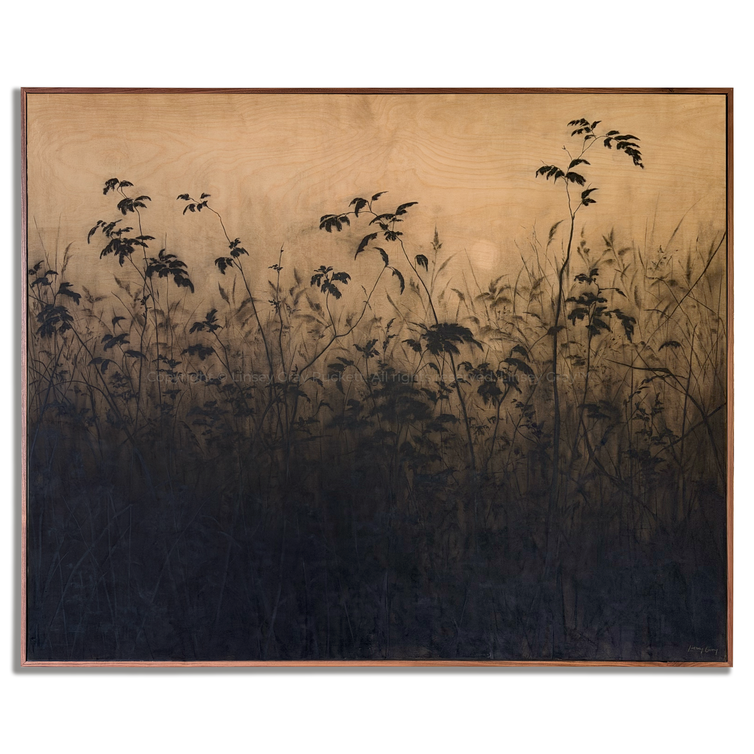settle before the sun  /  48" x 60" /  september 2026 / $12,000