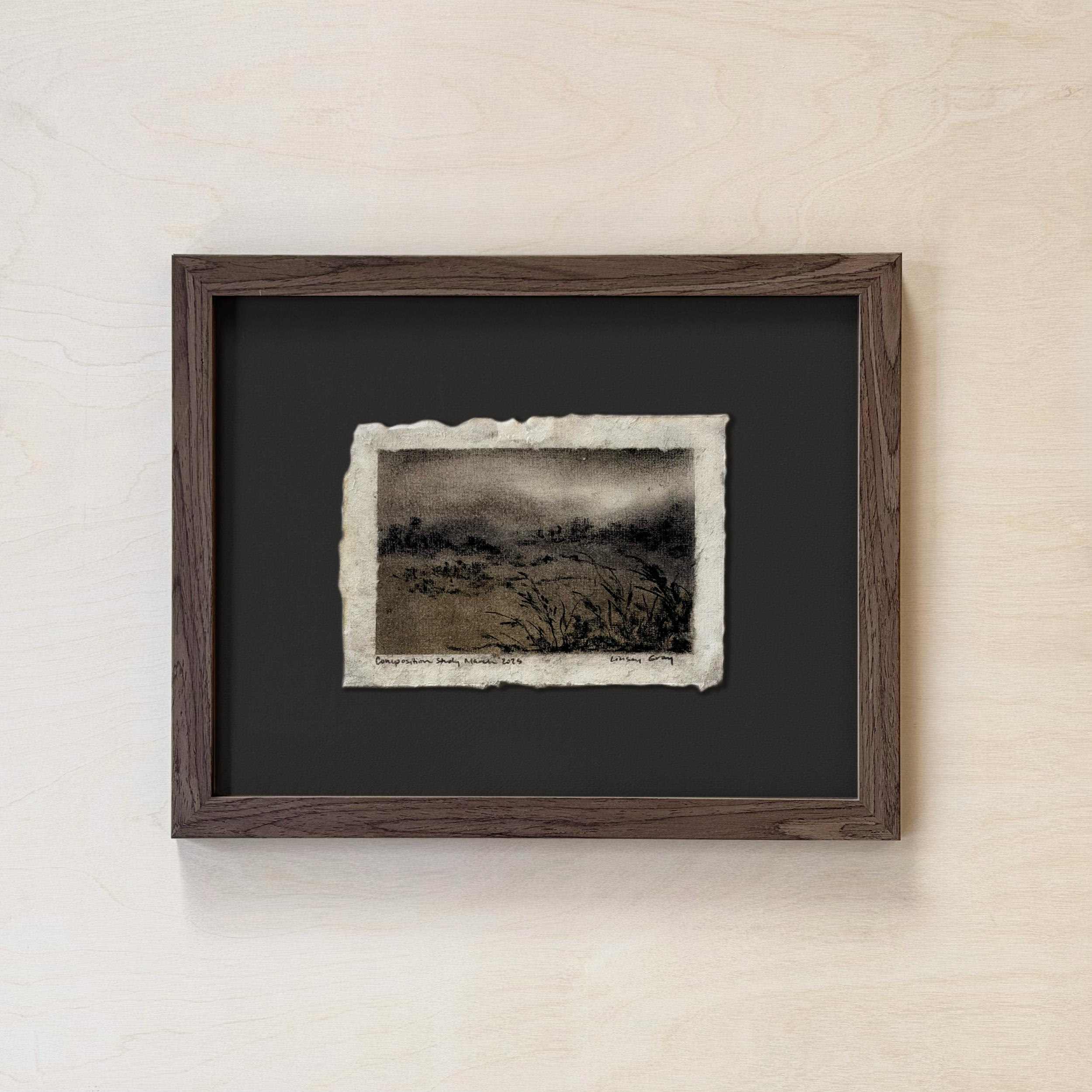 LinseyGray_PaperStudies-CompositionStudyMar2025_FrameOpt-Walnut+Black.png