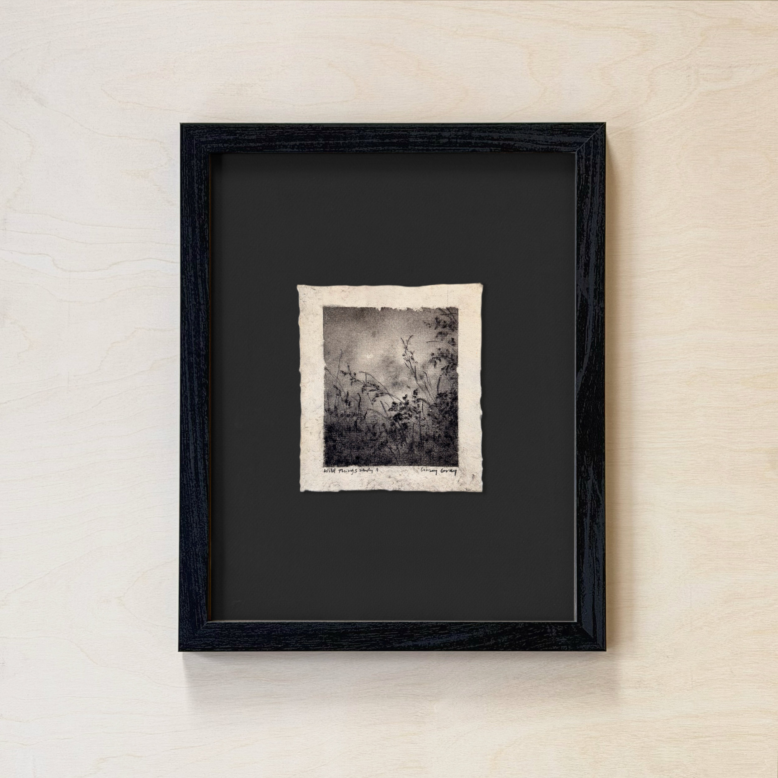 LinseyGray_PaperStudies-WildThingsStudyII_FrameOpt-Black+Black.png