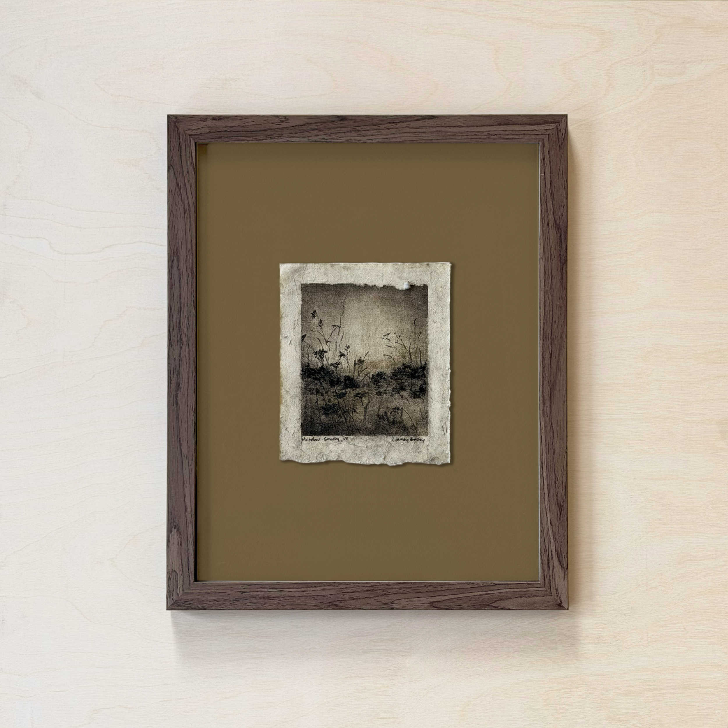 LinseyGray_PaperStudies-MeadowStudyVII_FrameOpt-Walnut+Moss.png
