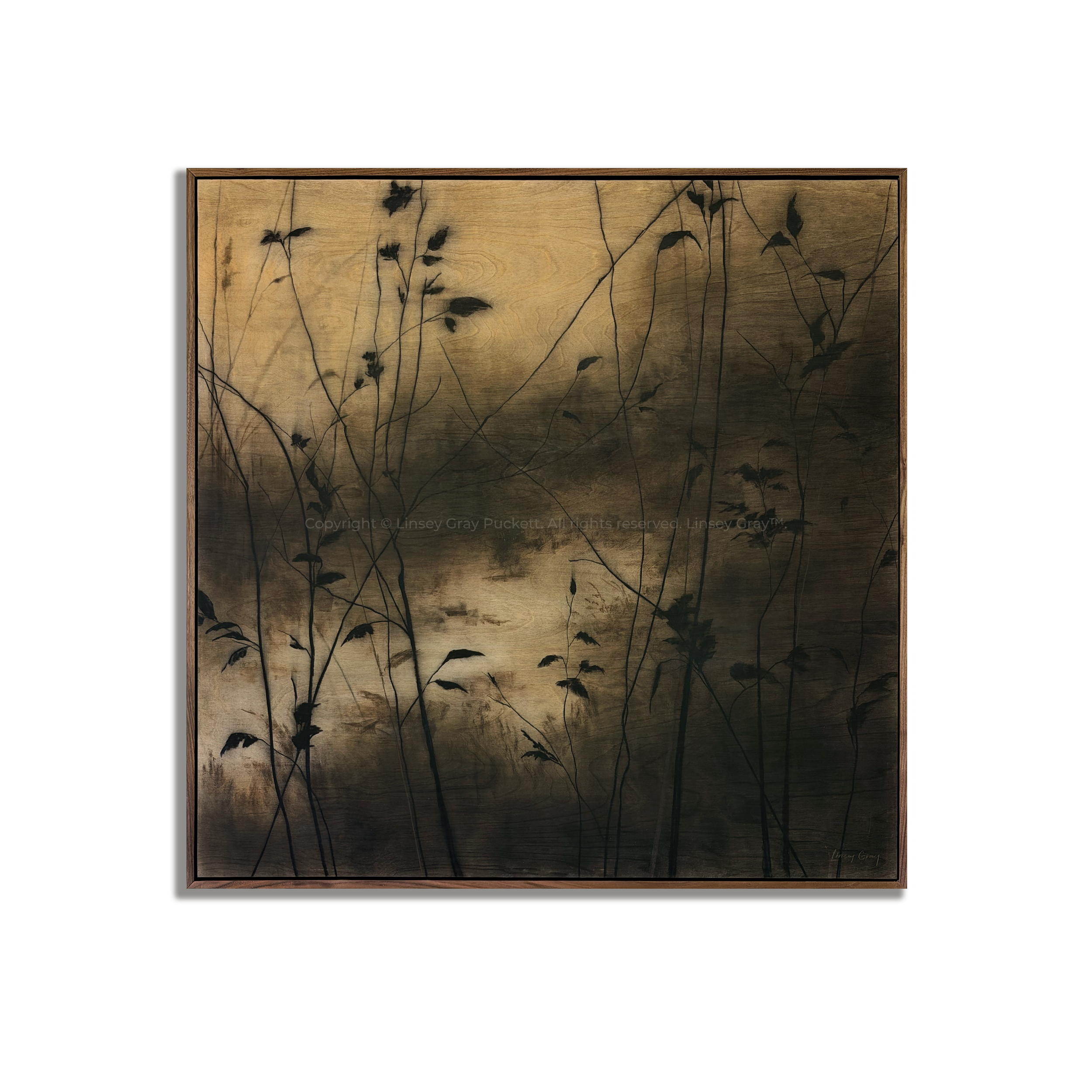 wild whispers, no. i  /  40" x 40" /  august 2026 / $6,600