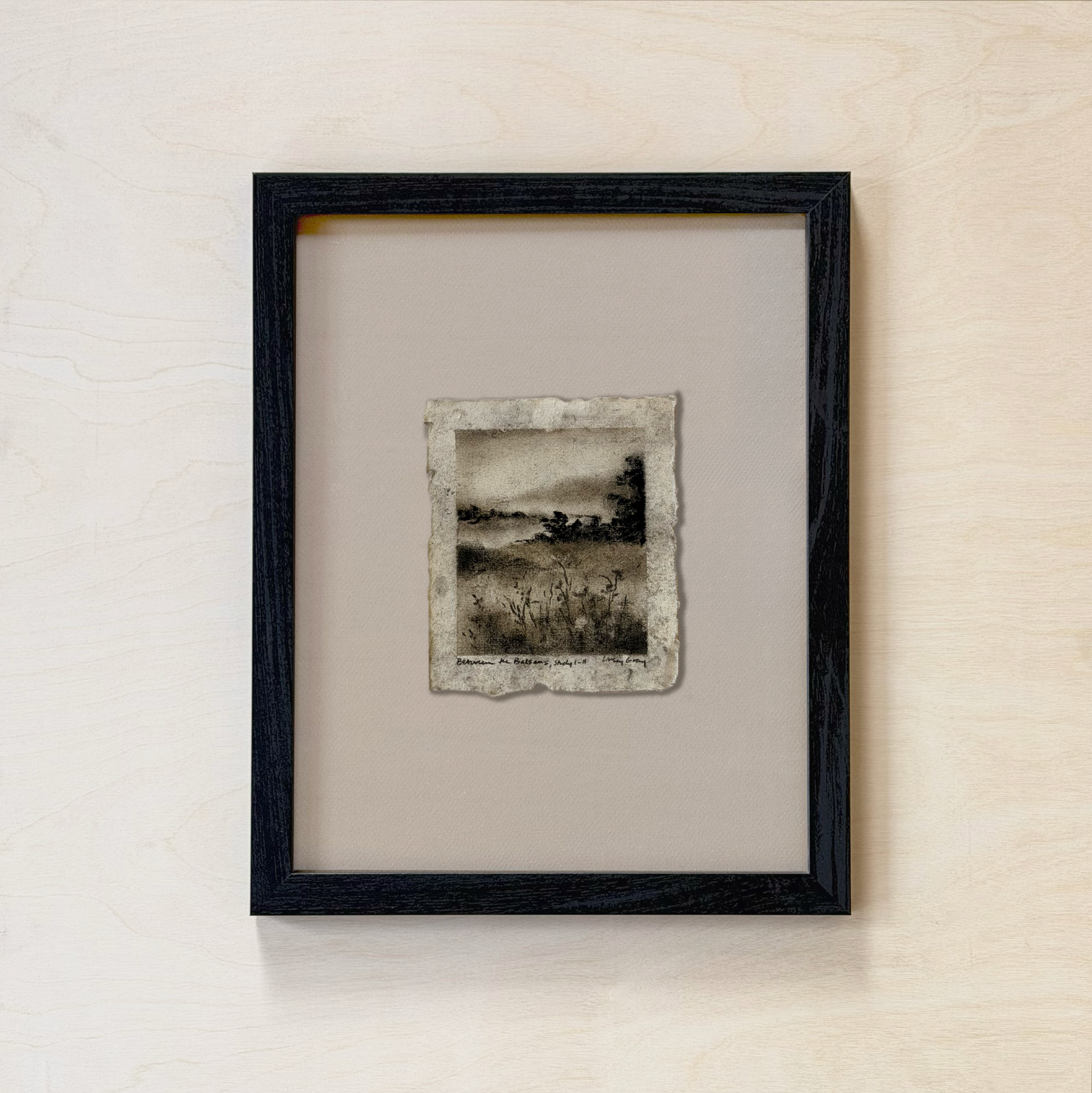 LinseyGray_PaperStudies-BetwTheBalsamsI-II_FrameOpt-Black+Ivory.png