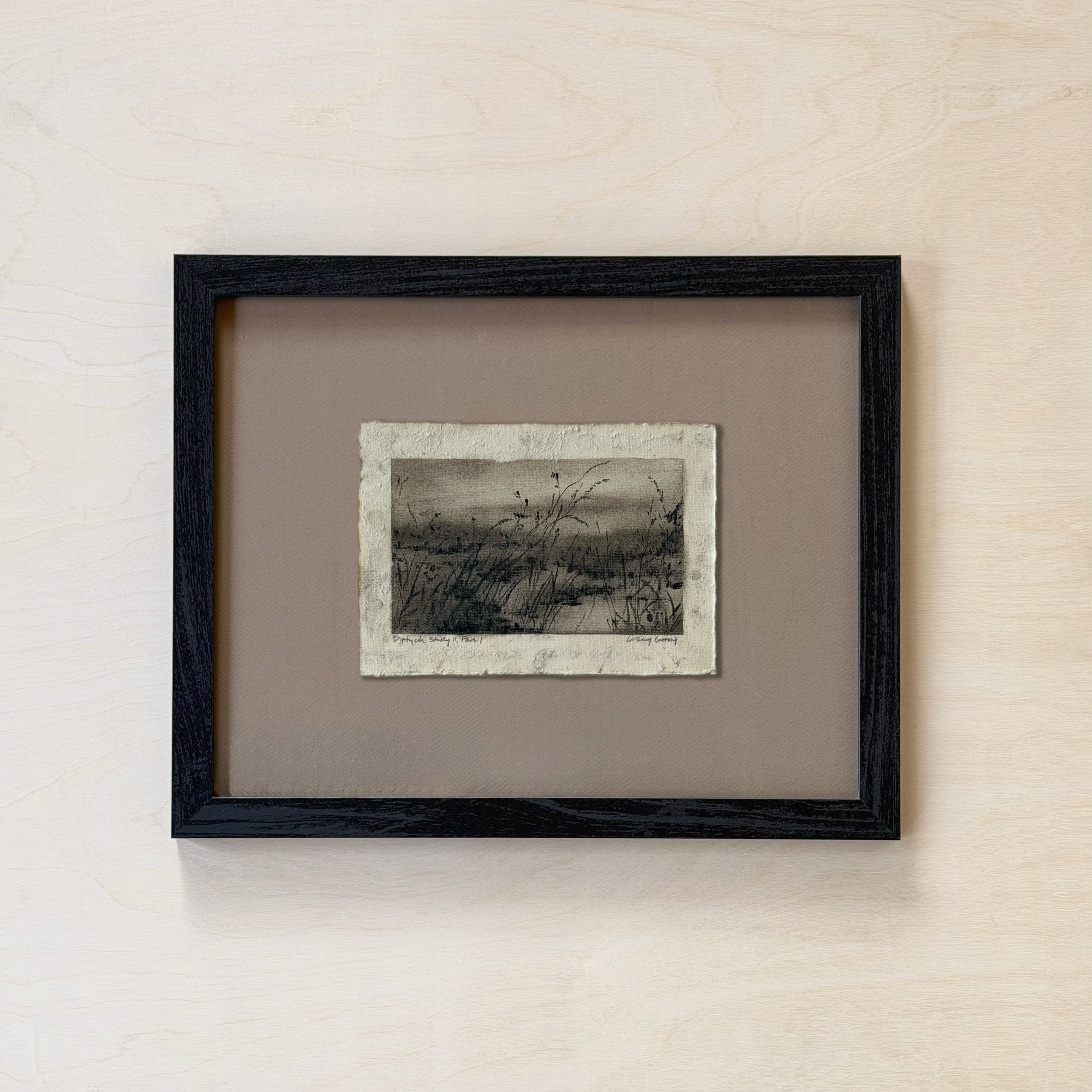 LinseyGray_PaperStudies-DiptychStudyIIPartI_FrameOpt-Black+Tan.png