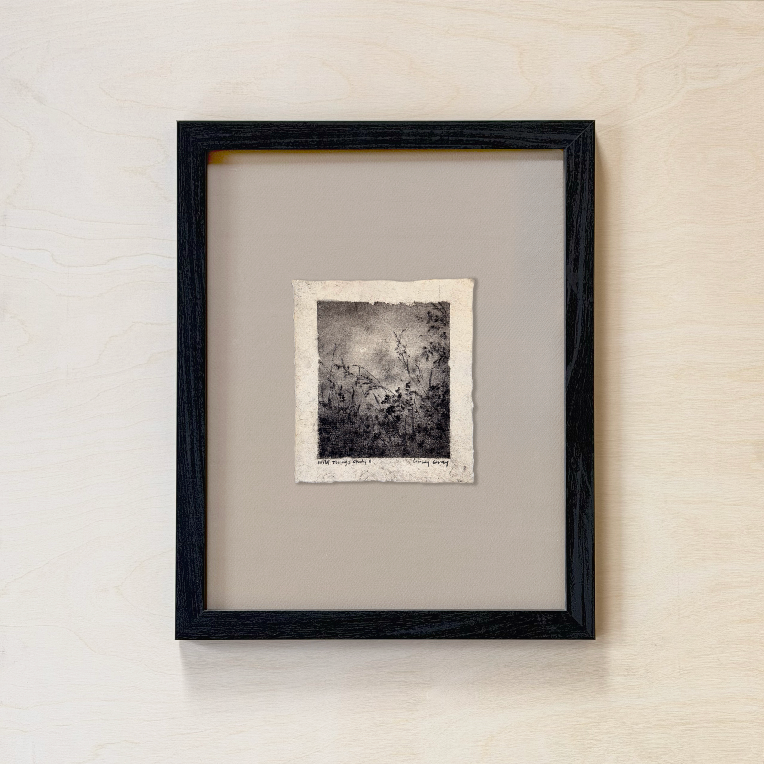 LinseyGray_PaperStudies-WildThingsStudyII_FrameOpt-Black+Ivory.png