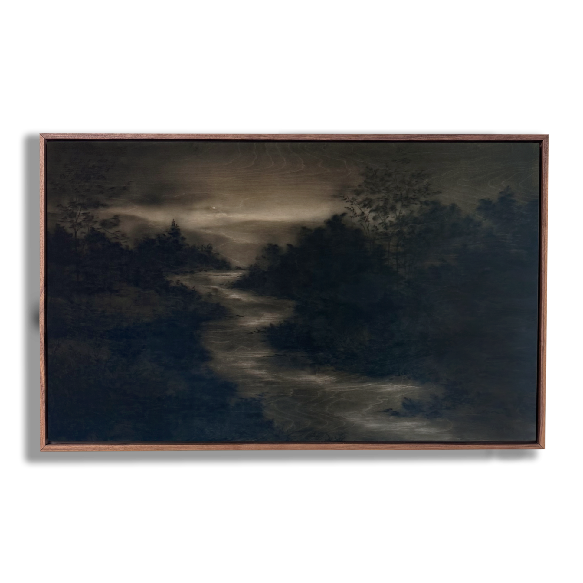 come morning or midnight  /  30" x 48" x 1-1/2" /  spring 2025 commission