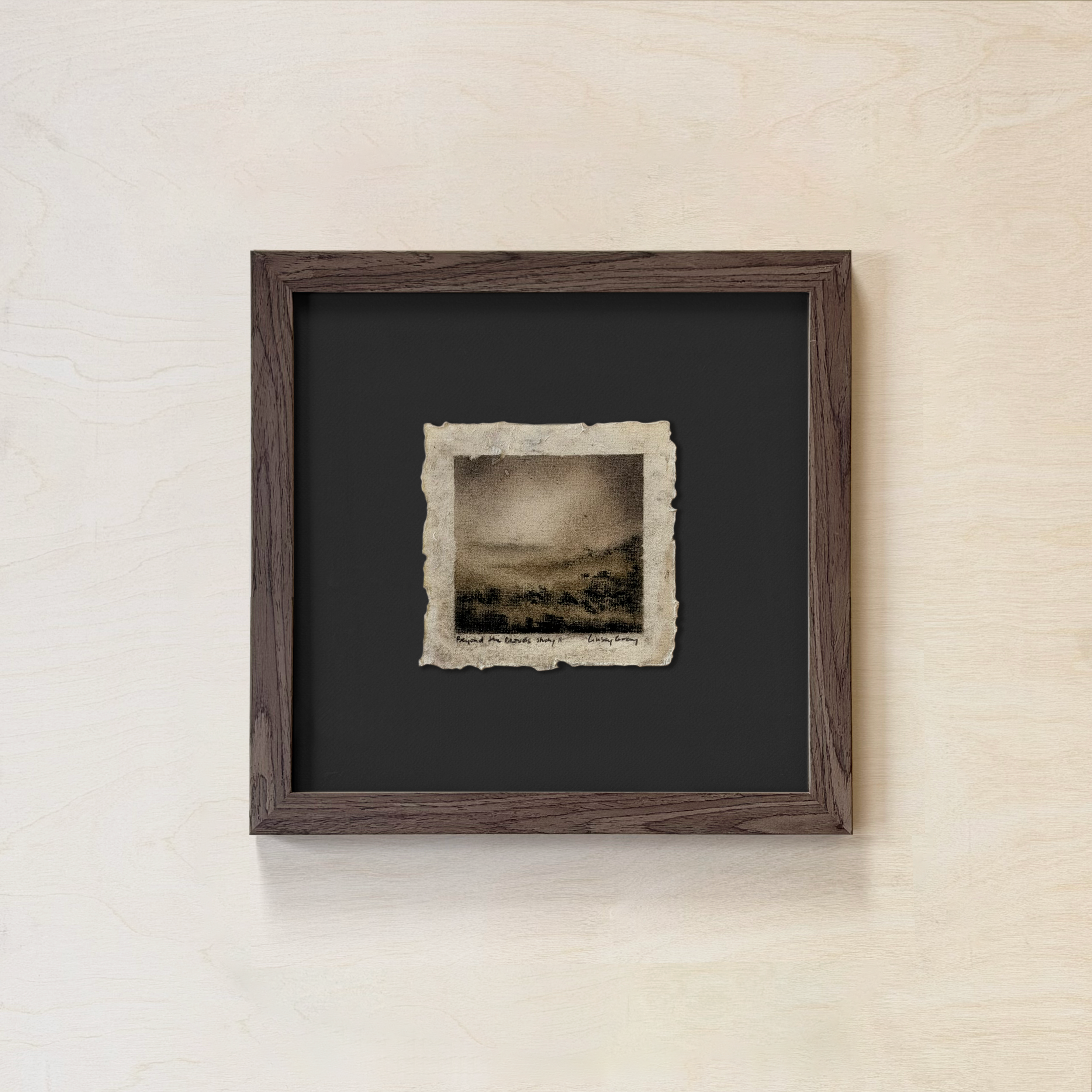 LinseyGray_PaperStudies-BeyondtheCloudsII_FrameOpt-Walnut+Black.png