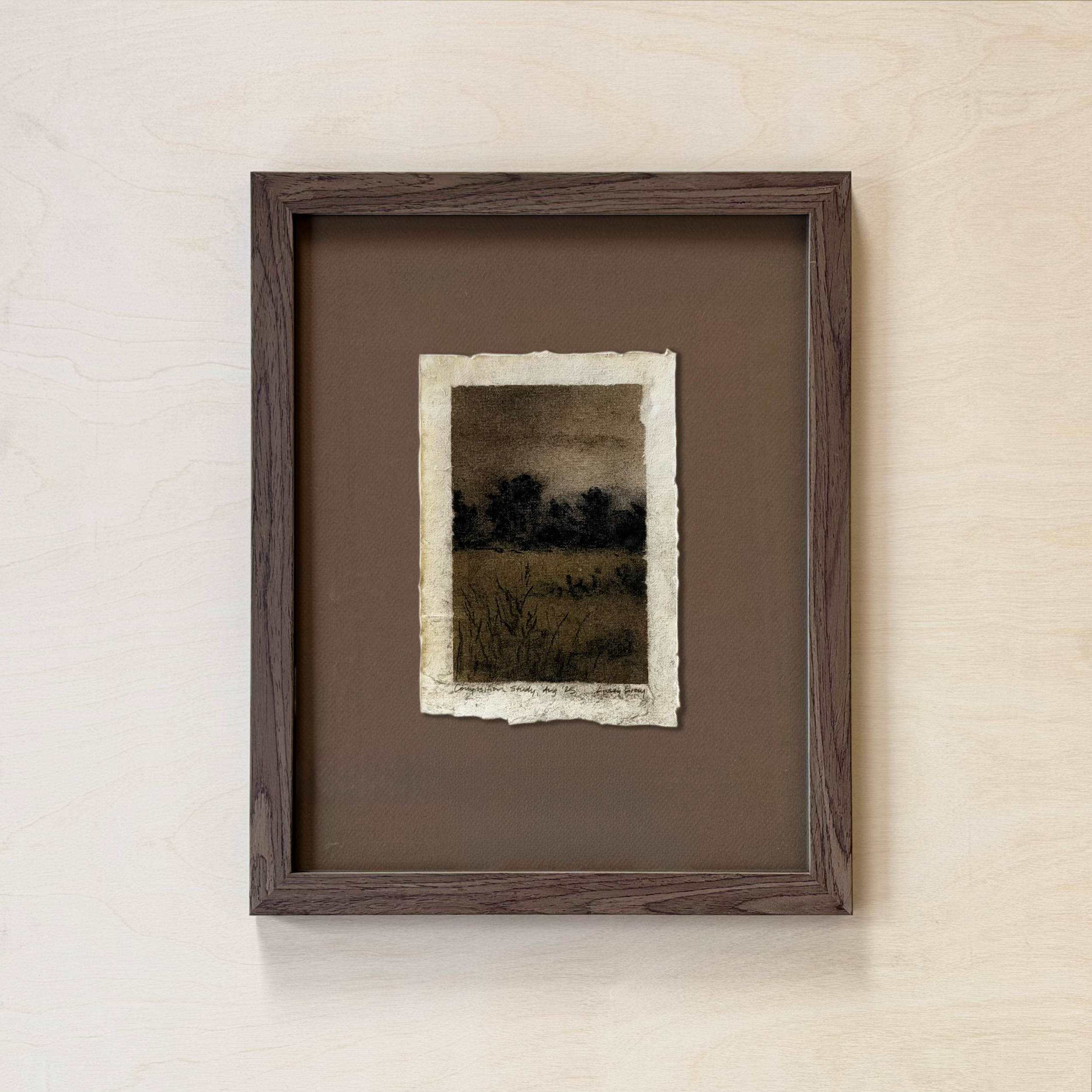 LinseyGray_PaperStudies-CompositionStudyAug2025-II_FrameOpt-Walnut+Brown.png