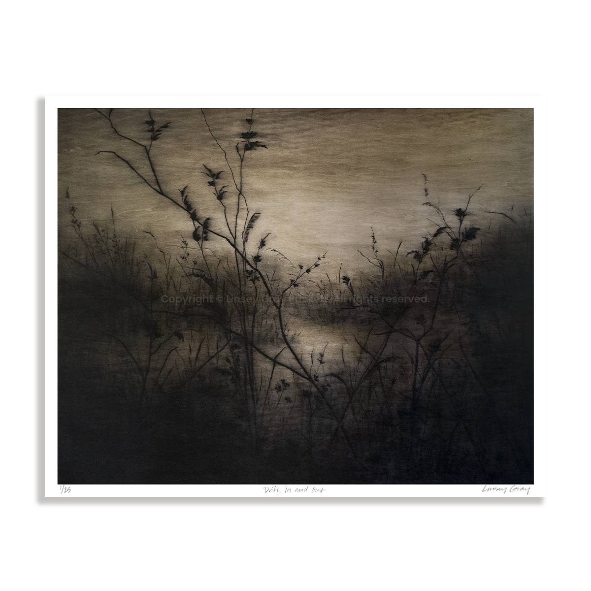 Drift, In and Out, Limited Edition Print