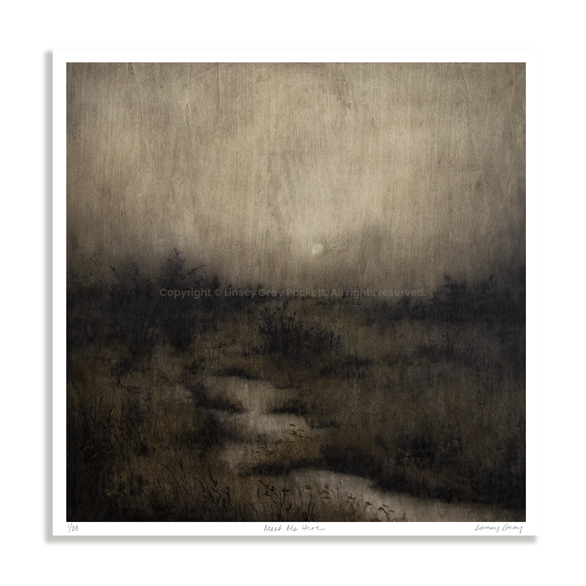 Meet Me Here, Limited Edition Print