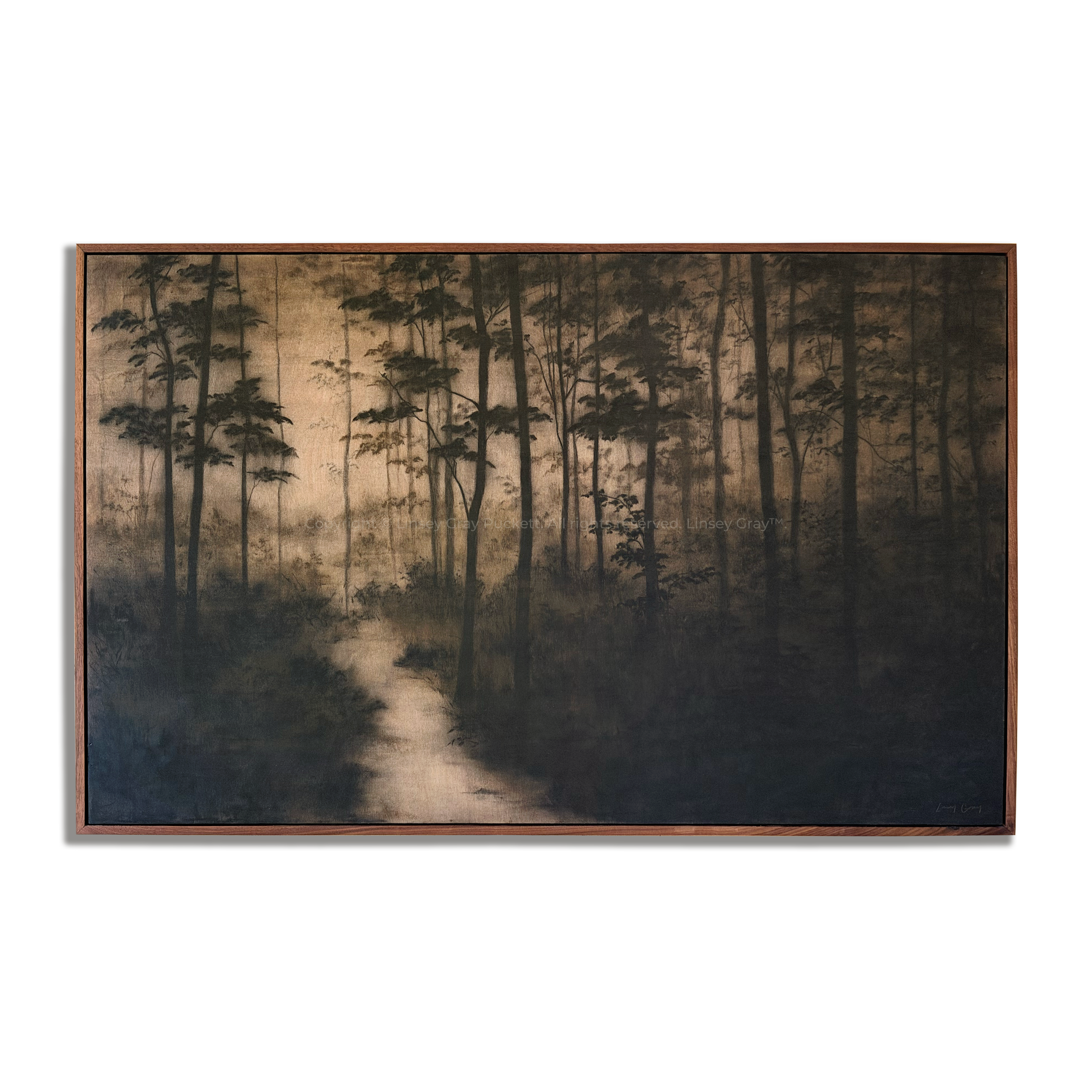 here, for a while  /  30" x 48" /  september 2026 / $6,000
