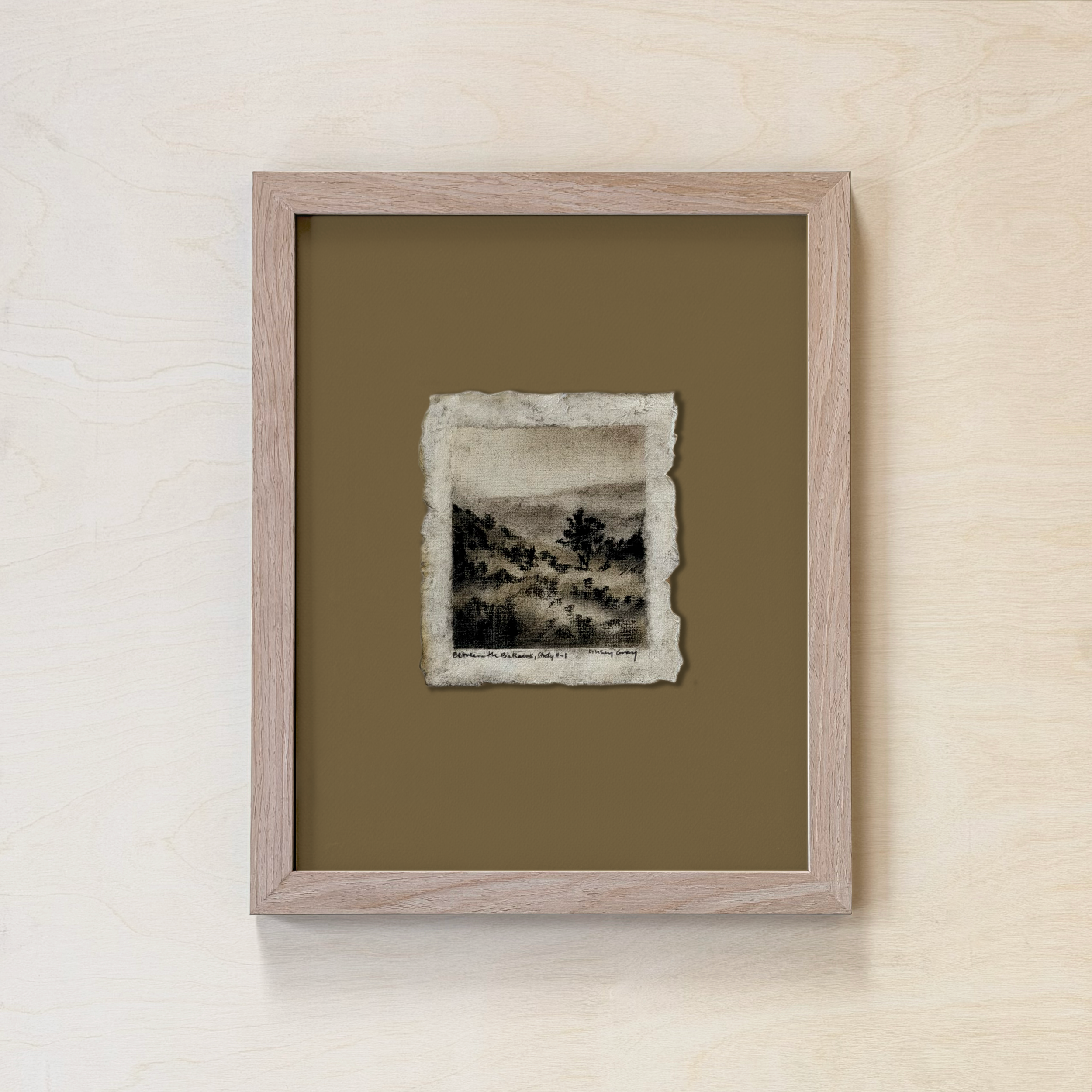 LinseyGray_PaperStudies-BetwTheBalsamsII-I_FrameOpt-Oak+Moss.png