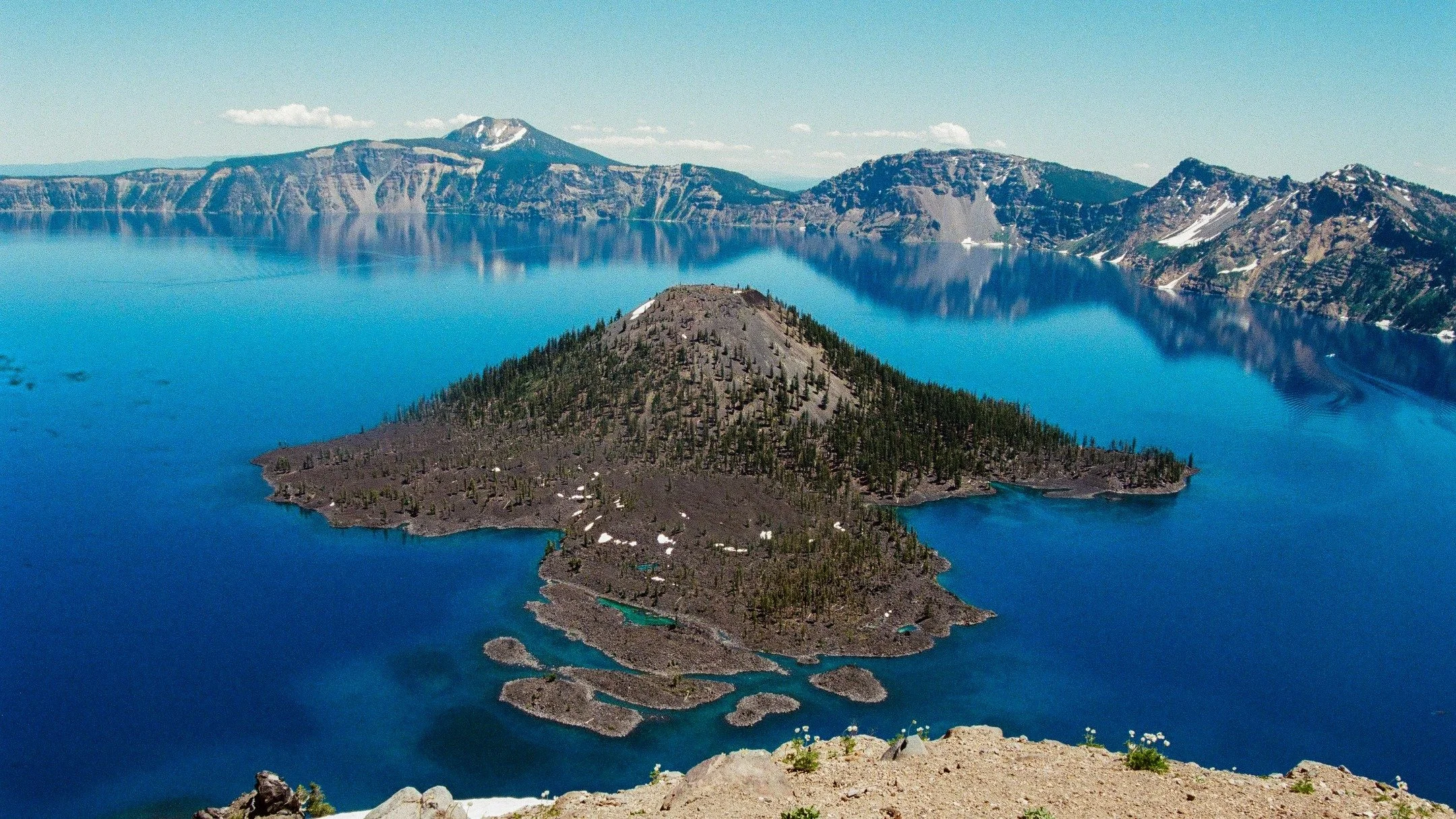 One of the coolest places on earth. Crater Lake, Oregon. Water so clean you were literally allowed and encouraged to drink it. Which is one of the reasons why it will be closed for the next three years, to help preserve it better. 

#filmphotography 