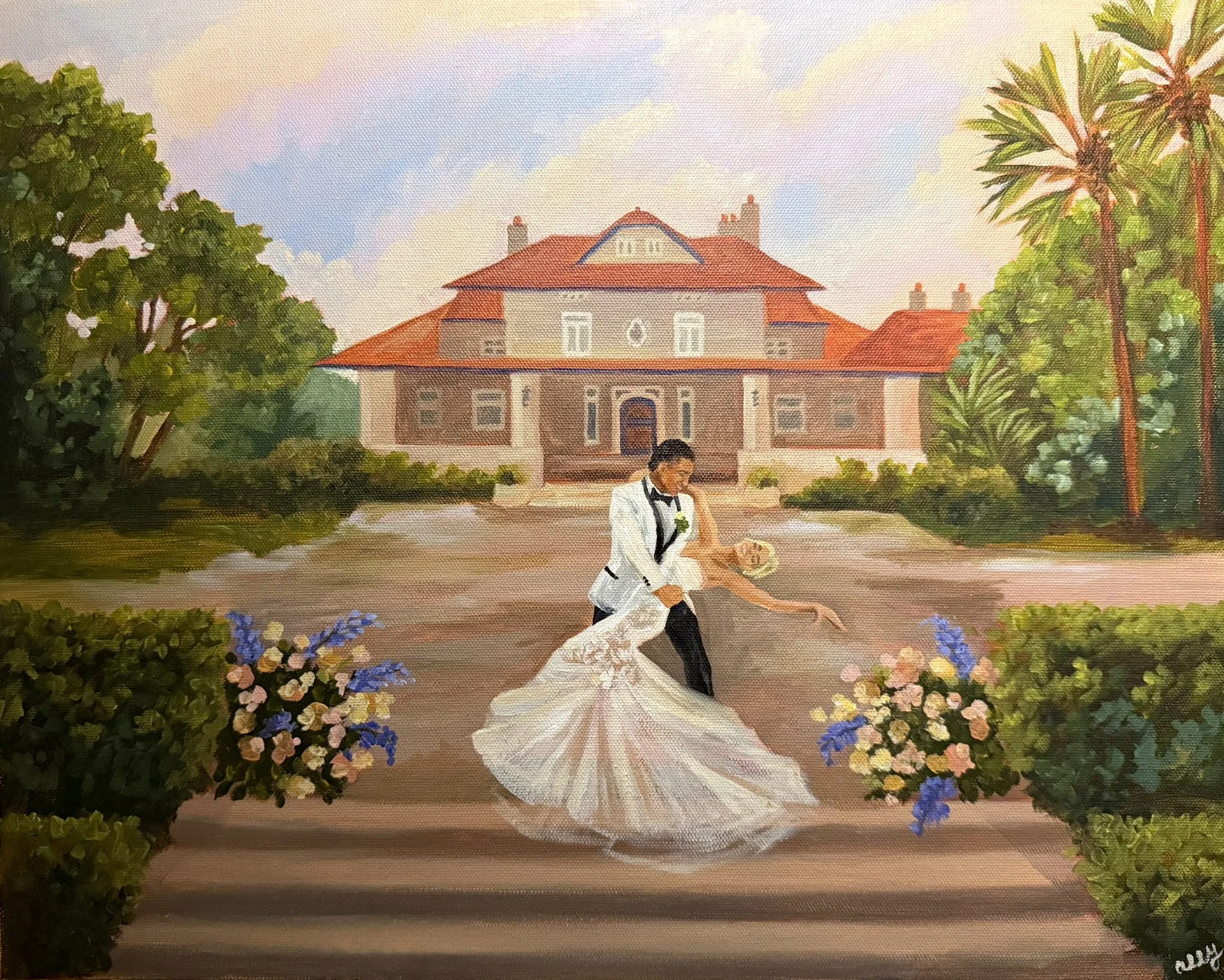 Maria + Gus: 16x20” Sydonie Mansion, Florida February 27, 2026