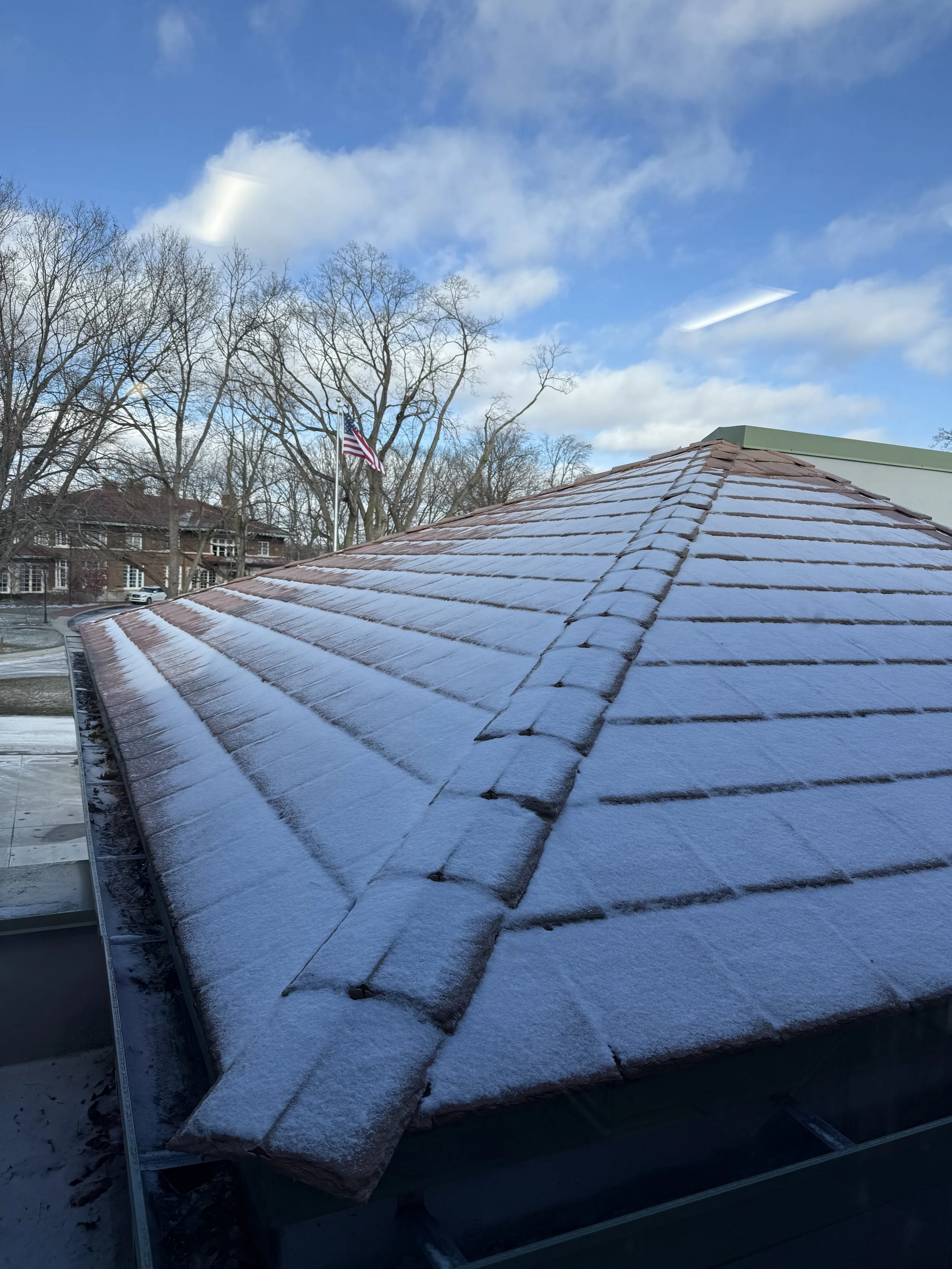 How does that slate roof look?