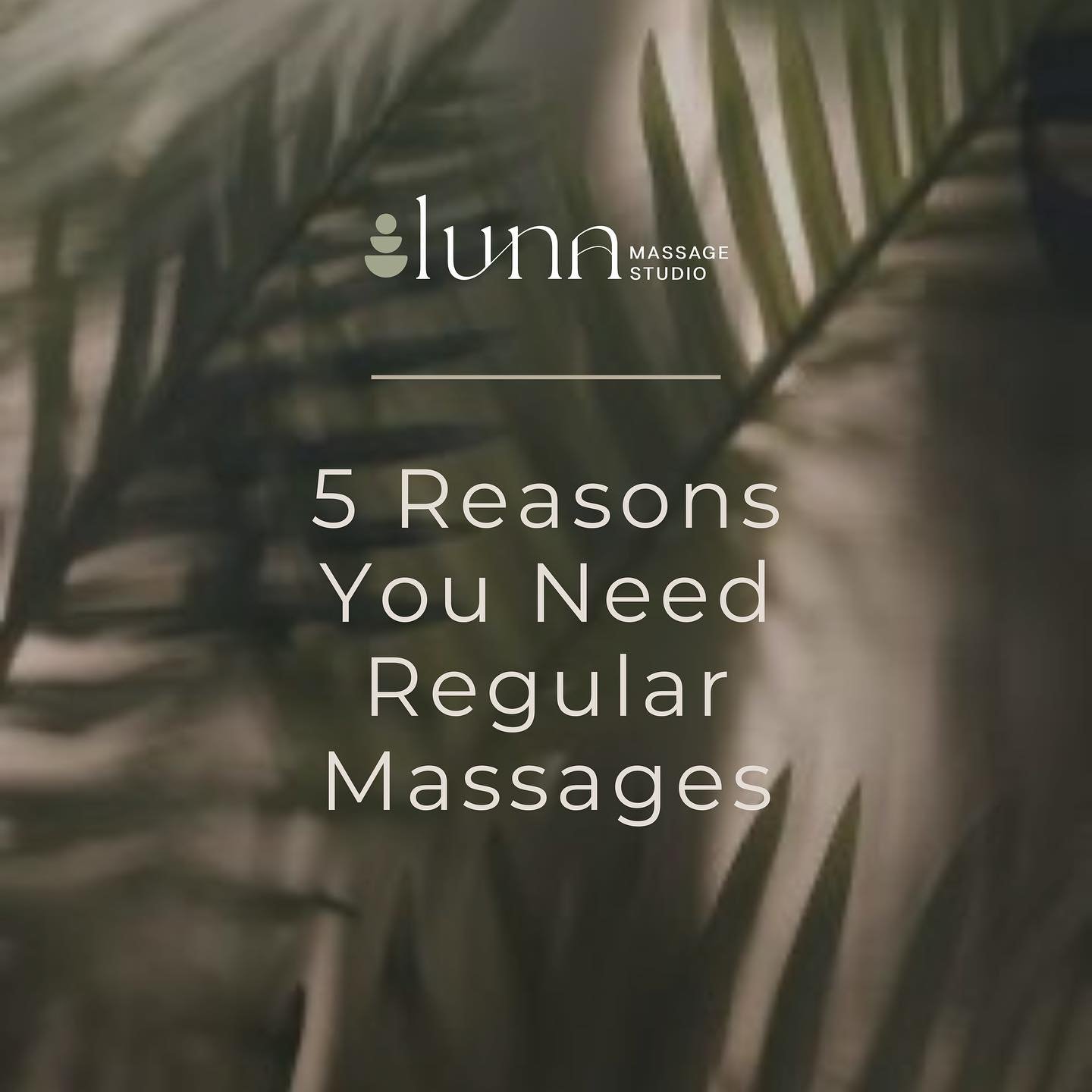 Investing in your well-being through regular massage is the best form of self care! 

Book your next massage and work towards a more relaxed, agile, resilient, and beautiful you!! ✨