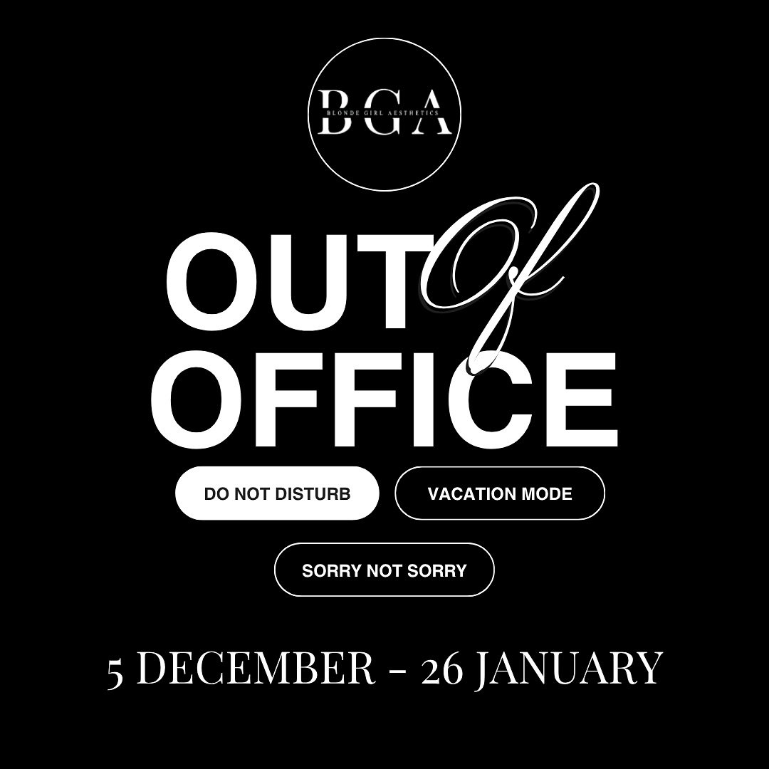 💫 𝐎𝐔𝐓 𝐎𝐅 𝐎𝐅𝐅𝐈𝐂𝐄 (𝑺𝒐𝒐𝒏!) 💫
Dr. Alex will be 𝒈𝒐𝒊𝒏𝒈 𝒐𝒏 𝒉𝒐𝒍𝒊𝒅𝒂𝒚, and our 𝐌𝐢𝐚𝐦𝐢 𝐨𝐟𝐟𝐢𝐜𝐞 will be 𝐜𝐥𝐨𝐬𝐞𝐝 from 𝐃𝐞𝐜𝐞𝐦𝐛𝐞𝐫 𝟓𝐭𝐡 𝐭𝐨 𝐉𝐚𝐧𝐮𝐚𝐫𝐲 𝟐𝟔𝐭𝐡.

This is your 𝐋𝐀𝐒𝐓 𝐜𝐡𝐚𝐧𝐜𝐞 𝐭𝐨 𝐠𝐞?