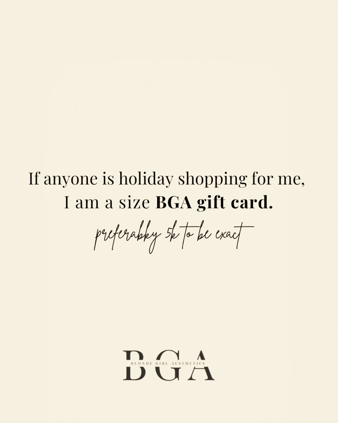 Our Gratitude Gift Card Sale is officially 𝐋𝐈𝐕𝐄 &mdash; and this is the one time of year we get to 𝑡𝑟𝑢𝑙𝑦 𝑠𝑝𝑜𝑖𝑙 𝑦𝑜𝑢 for all the love, trust, and support you&rsquo;ve given us. 🤍

Now through Monday, you can purchase 𝐚𝐬 𝐦𝐚𝐧𝐲 𝐠?