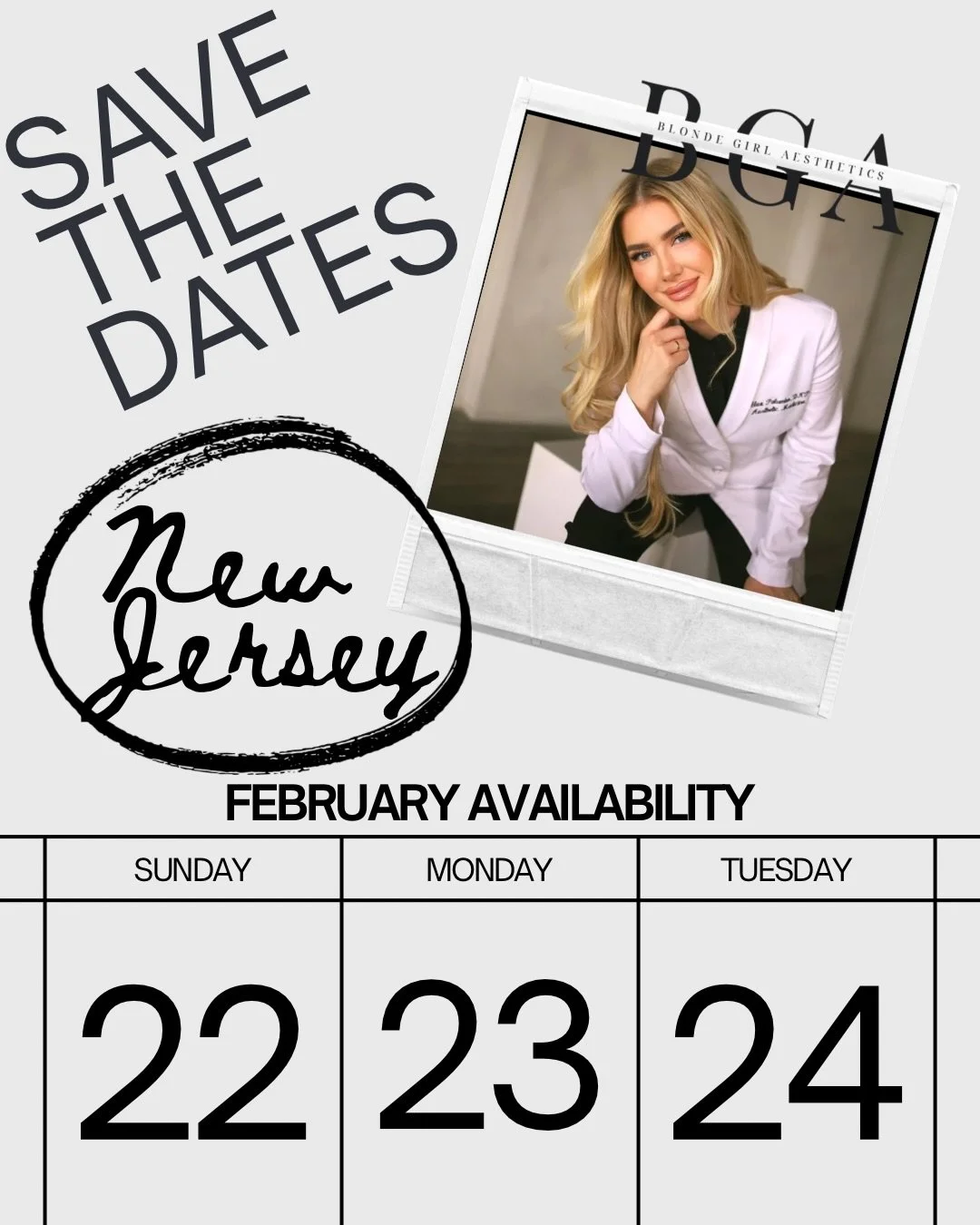 𝐍𝐞𝐰 𝐉𝐞𝐫𝐬𝐞𝐲 𝐛𝐚𝐛𝐞𝐬 &mdash; 𝐅𝐞𝐛𝐫𝐮𝐚𝐫𝐲 &amp; 𝐌𝐚𝐫𝐜𝐡 𝐚𝐫𝐞 𝐨𝐟𝐟𝐢𝐜𝐢𝐚𝐥𝐥𝐲 𝐨𝐩𝐞𝐧✨

Prime glow season is here! We&rsquo;re booking for February 22&ndash;24 and March 22&ndash;24, and availability is already moving quickly 