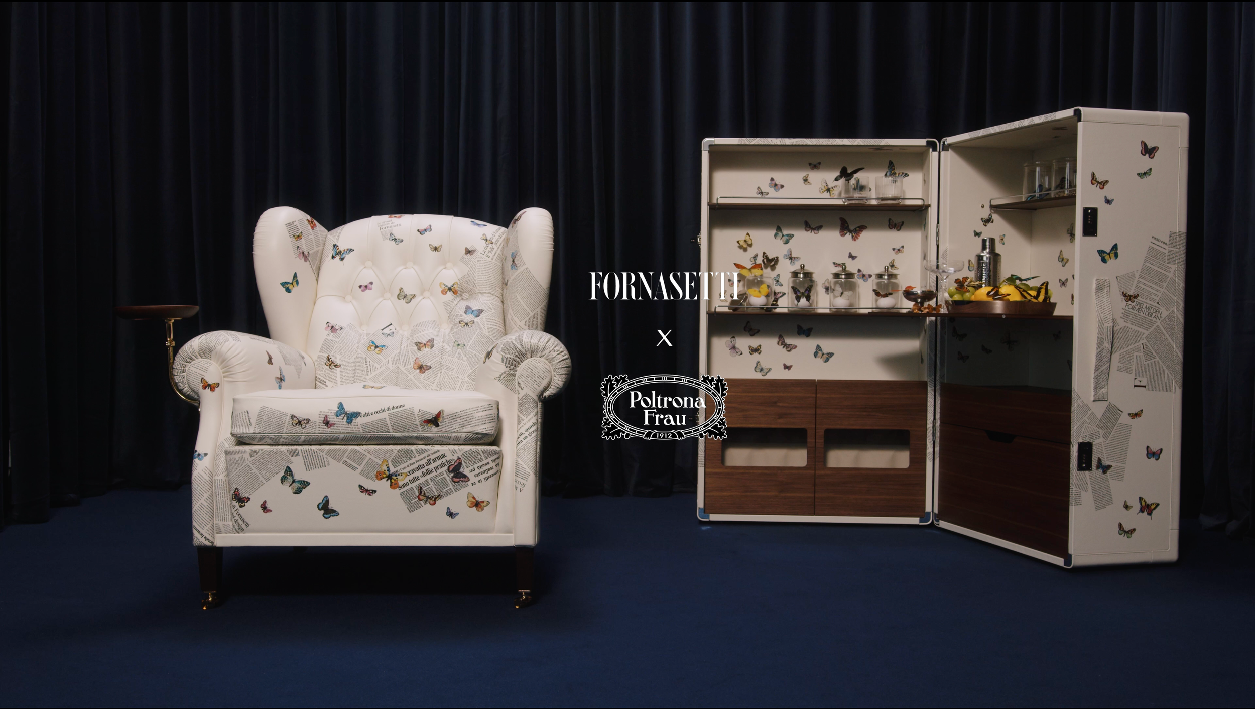 Poltrona Frau x Fornasetti