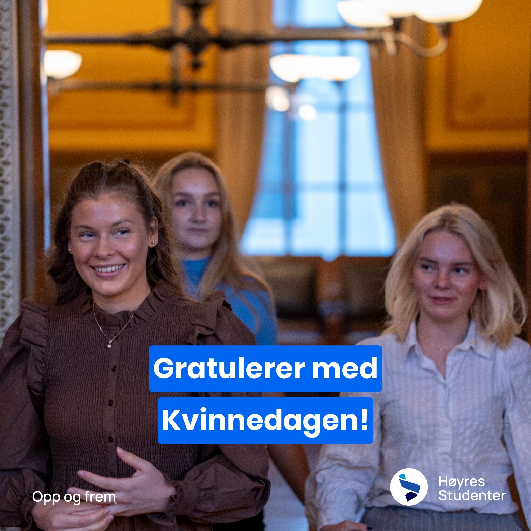 Gratulerer med Kvinnedagen 💪 DKSF er heldige med sv&aelig;rt mange dyktige kvinner som driver foreningen fremover! 

Idag arrangerer vi panelsamtale om kvotering og likestilling kl. 18 p&aring; Chateau Neuf. F&oslash;r det har vi stand p&aring; Blin