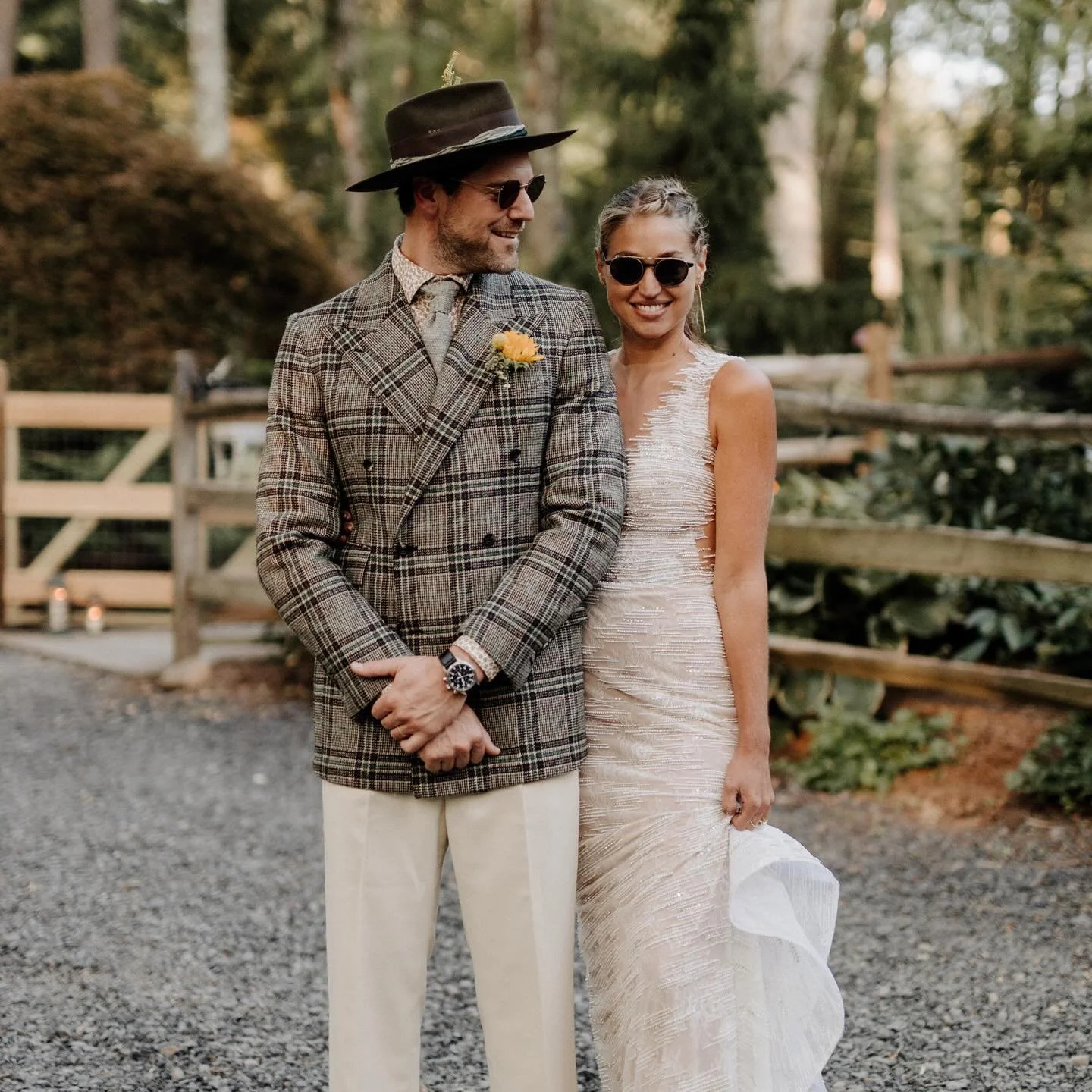 Meet the GW fam! We are Marc &amp; Casey, Crosby, Charlie &amp; Wilson (+1 baby girl on the way); we built Grateful Woods with a whole lot of love, but mostly with you in mind. Come see for yourselves, we&rsquo;d love to have you 🌻 🪩 🍄