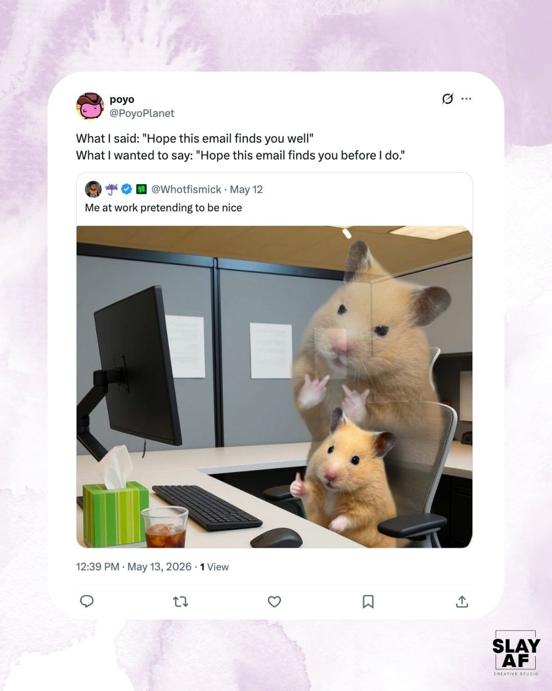 Just sending emails lying...⁠
⁠
⁠
⁠
#meme #funny #workculture