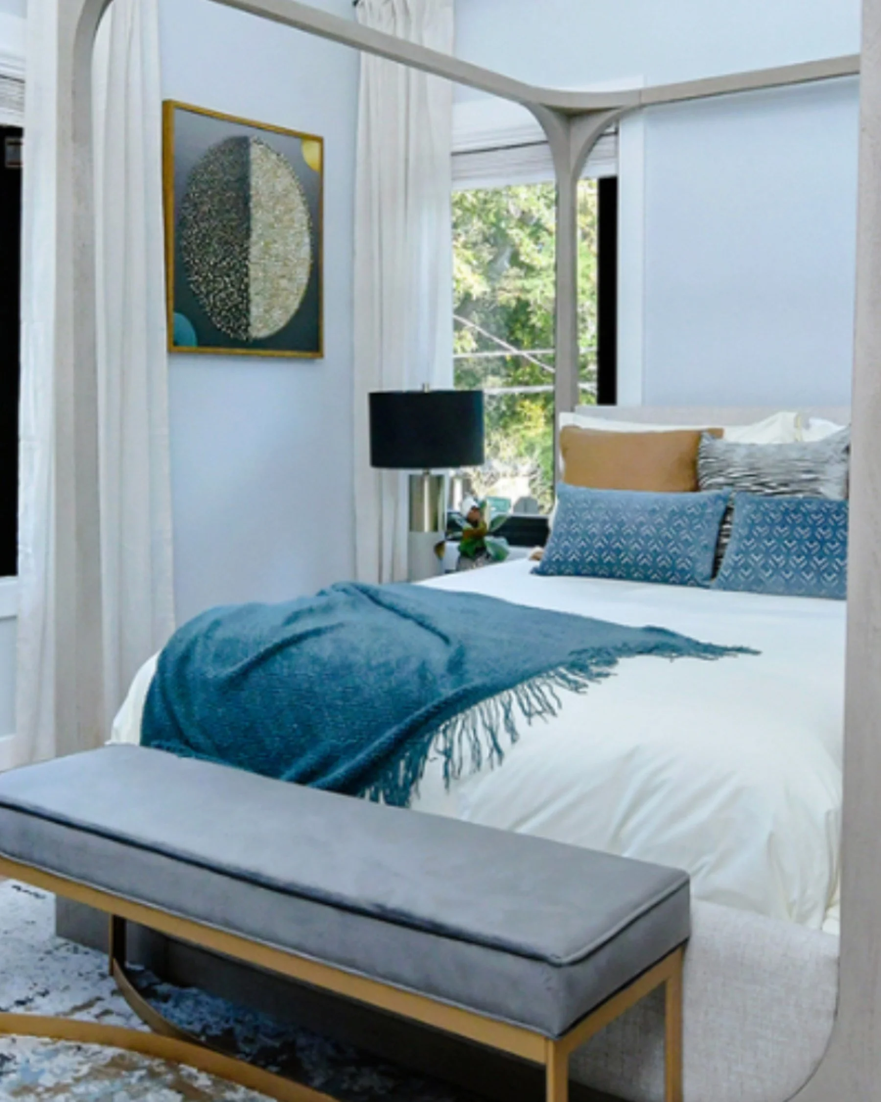 Ridgedale bedroom layered comfort and texture