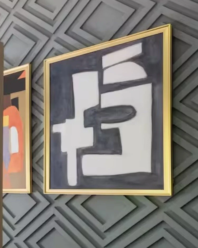 Ridgedale bedroom art detail